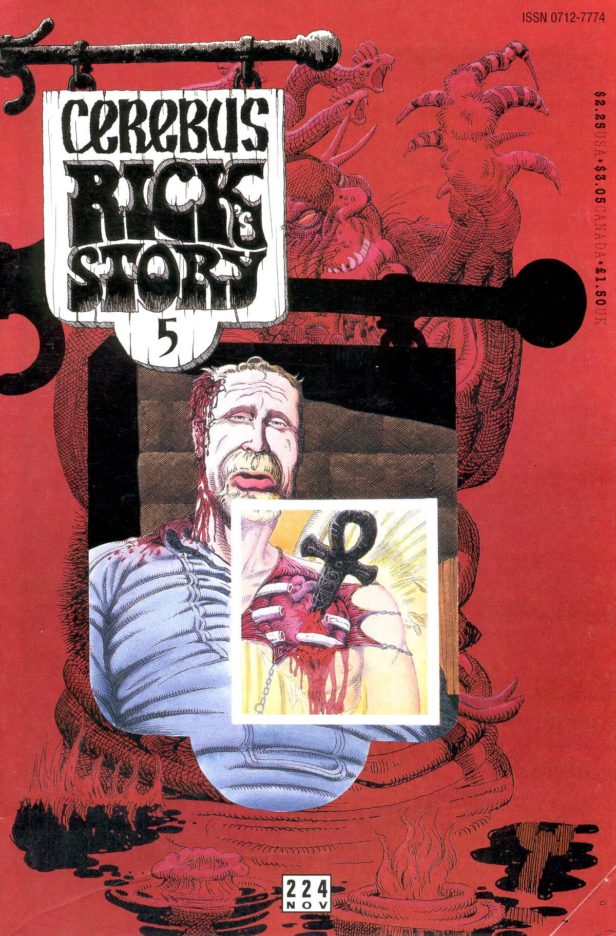 Read online Cerebus comic -  Issue #224 - 1