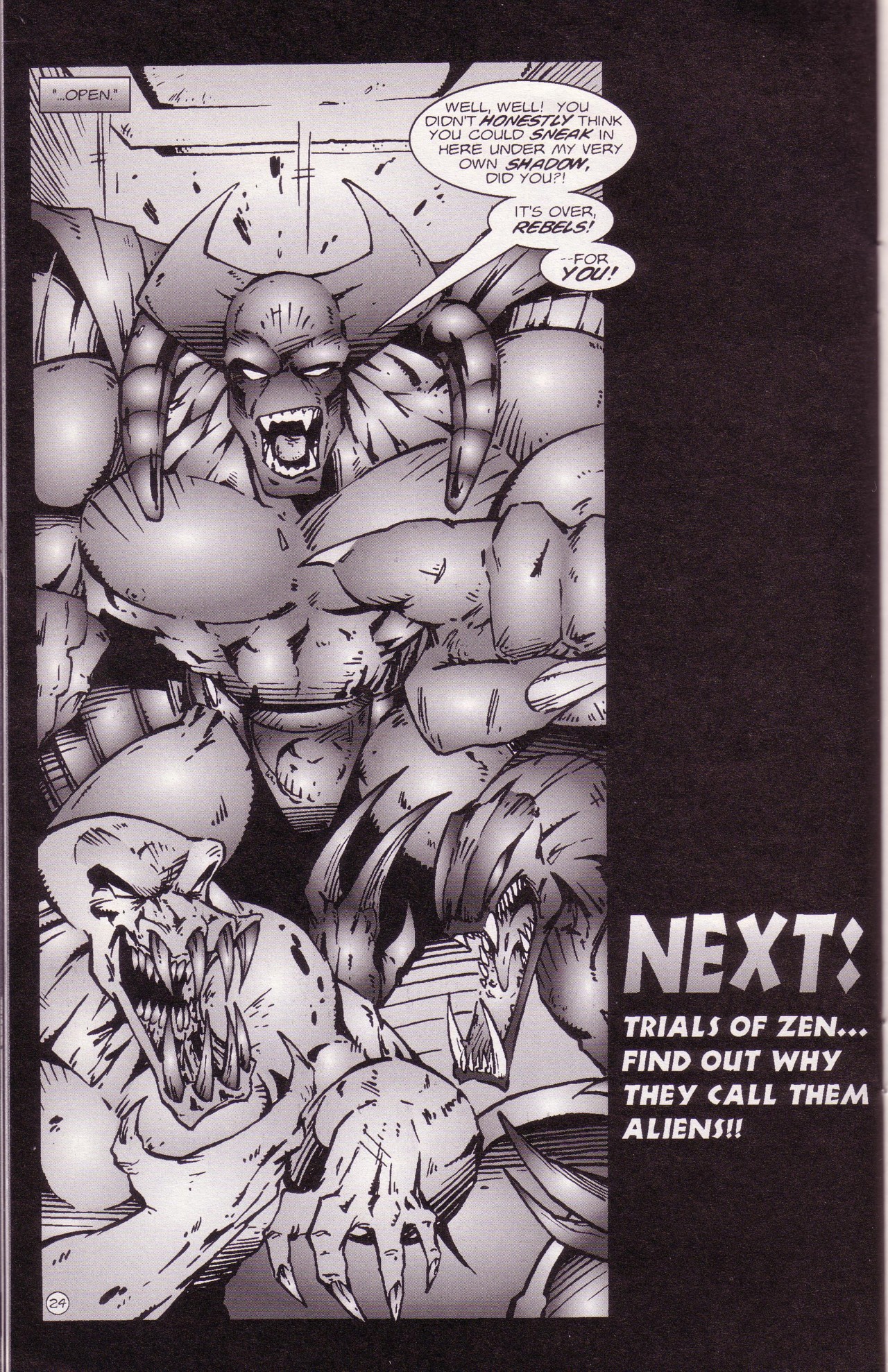 Read online Zen Intergalactic Ninja: Starquest comic -  Issue #2 - 26