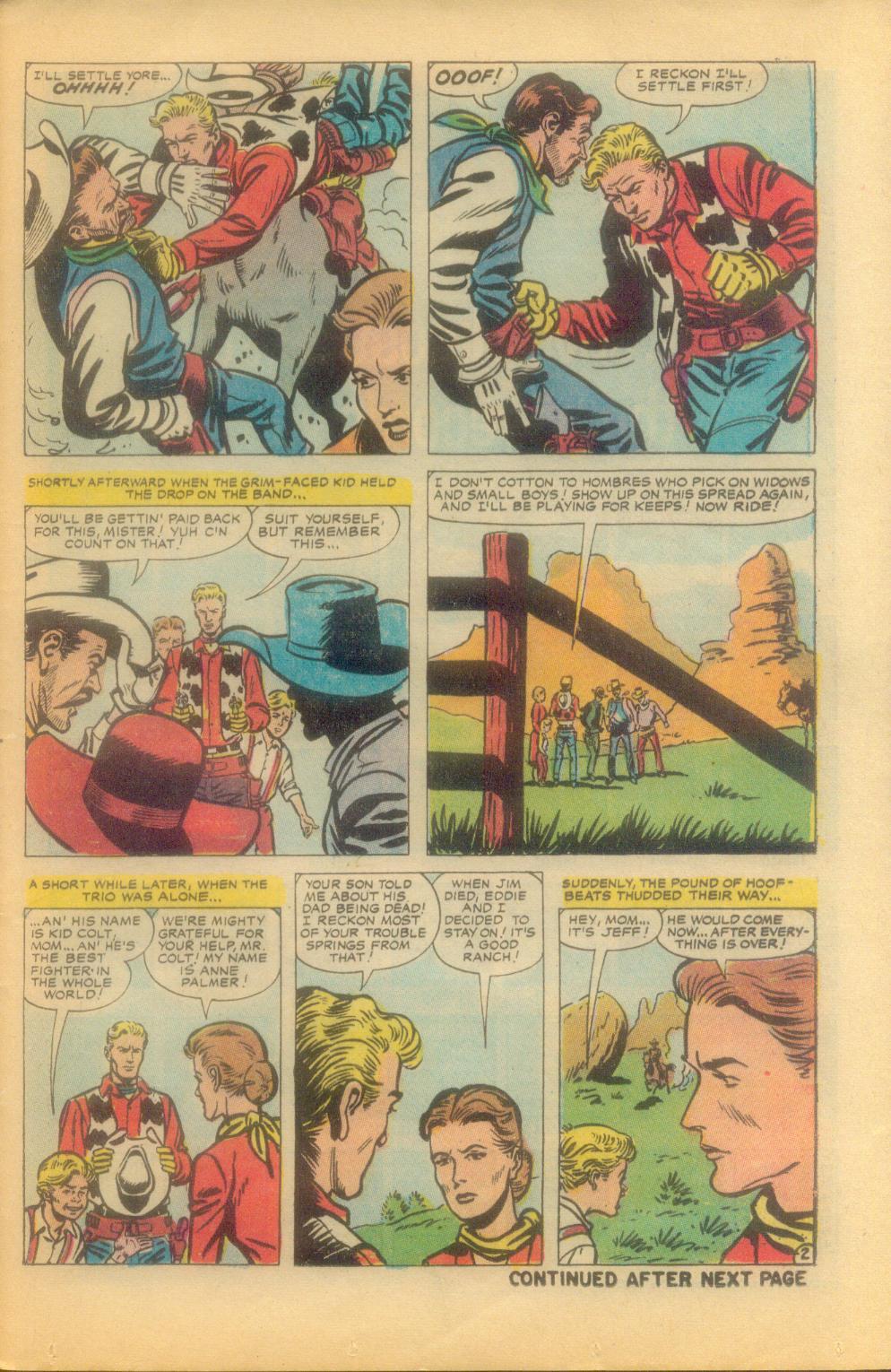 Read online Kid Colt Outlaw comic -  Issue #149 - 25