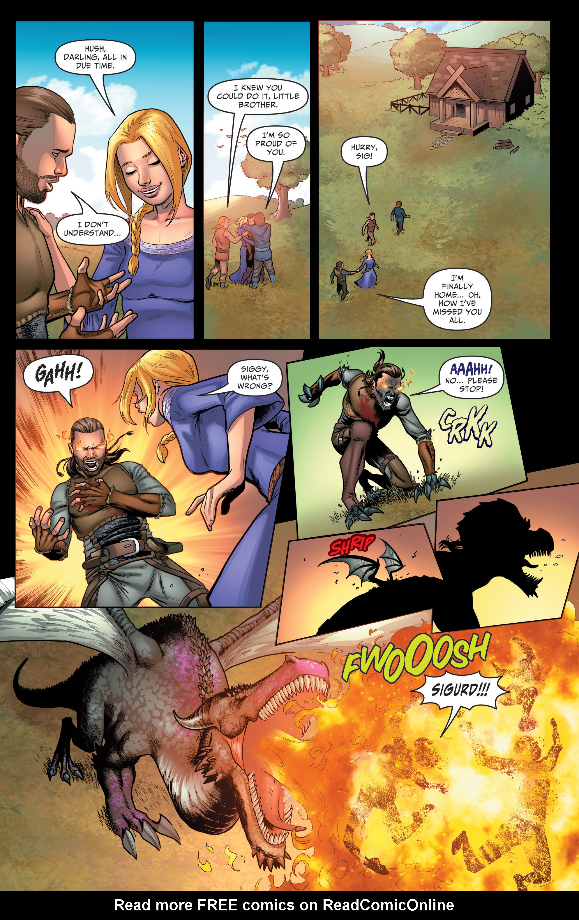 Read online Dragonsblood comic -  Issue #2 - 4