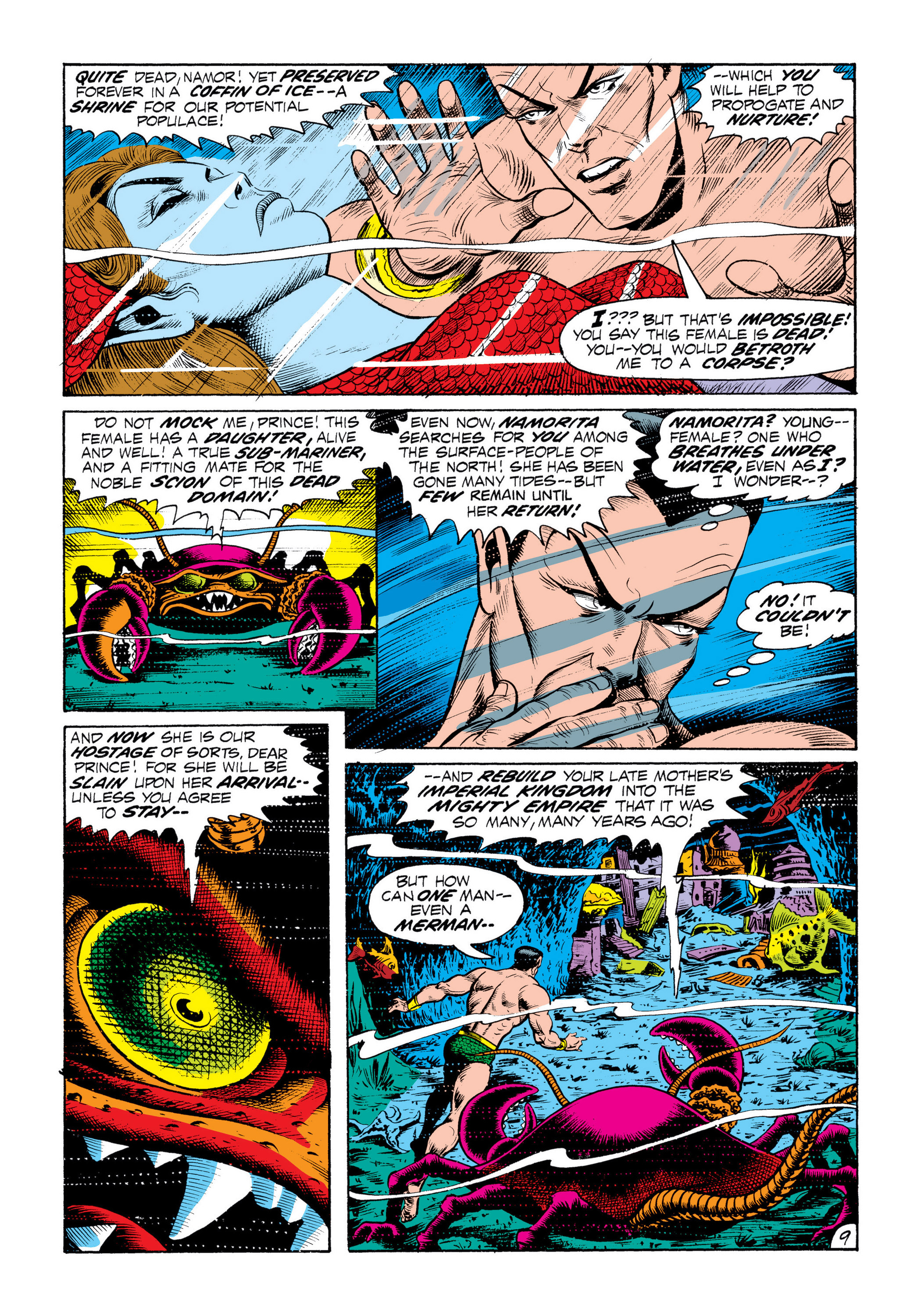Read online Marvel Masterworks: The Sub-Mariner comic -  Issue # TPB 7 (Part 1) - 16