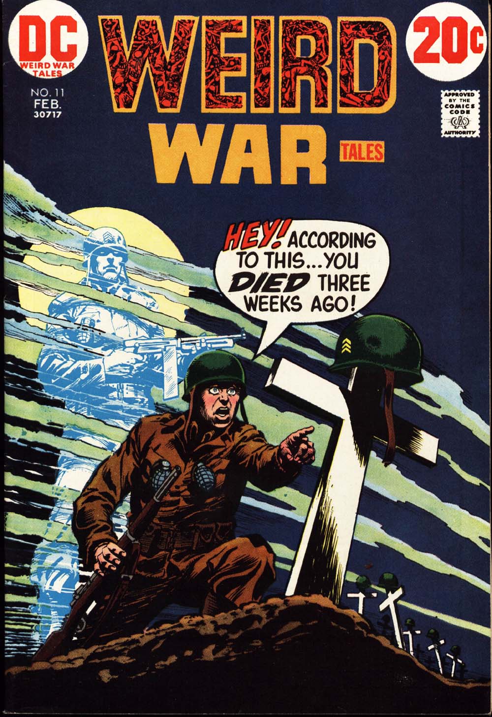 Read online Weird War Tales (1971) comic -  Issue #11 - 1