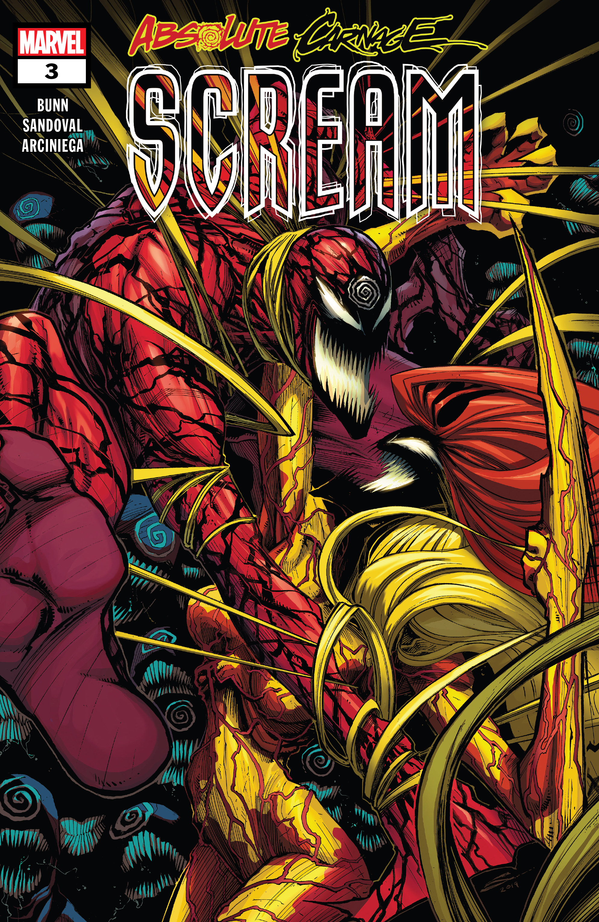 Read online Absolute Carnage: Scream comic -  Issue #3 - 1