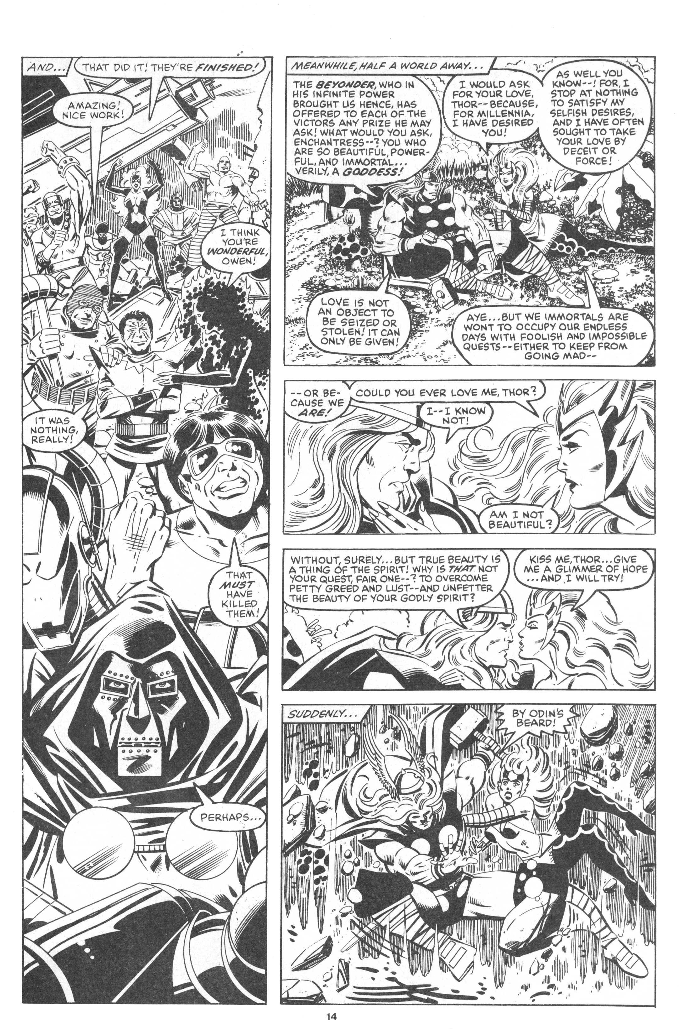 Read online Secret Wars (1985) comic -  Issue #6 - 14