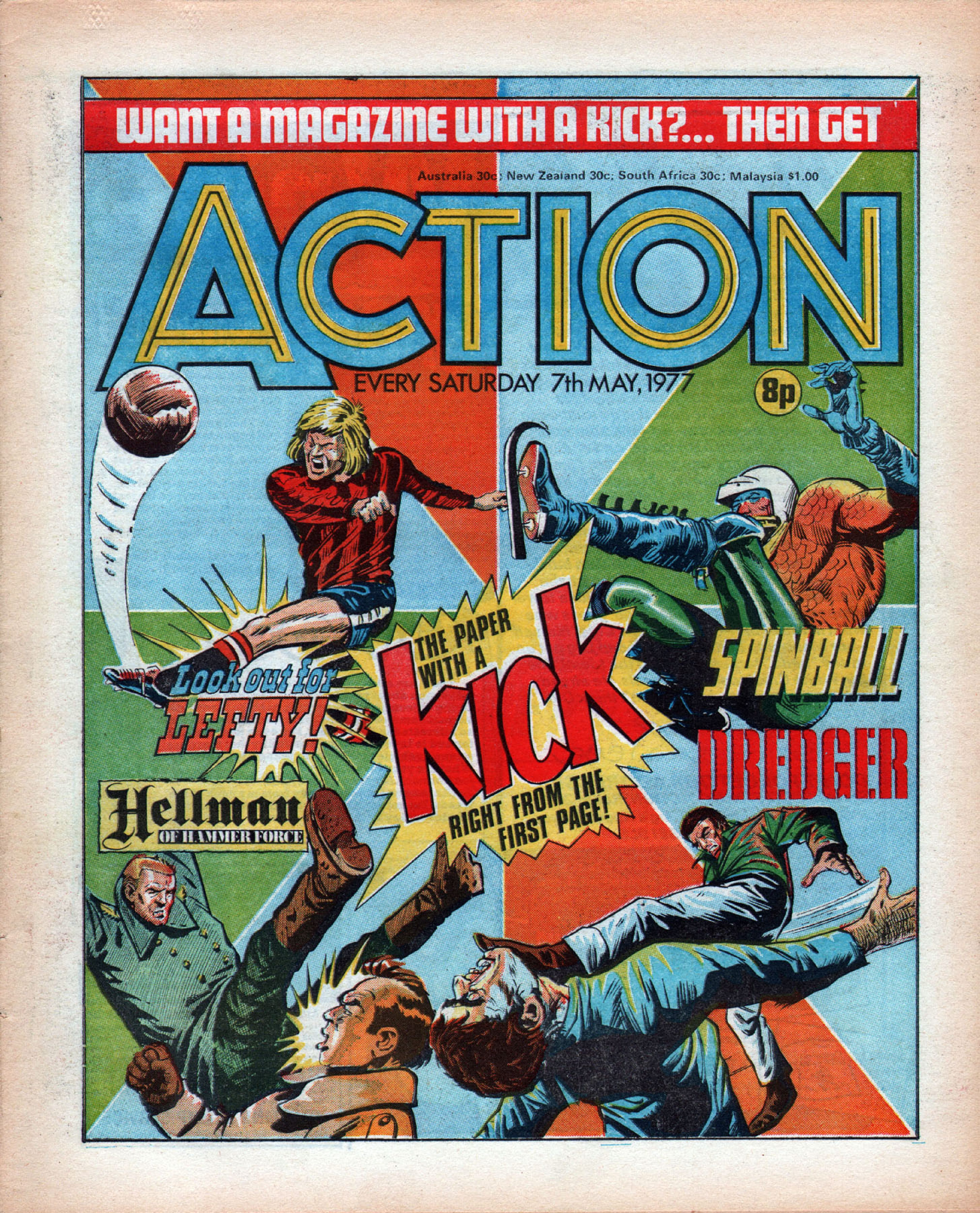 Read online Action (1976) comic -  Issue #60 - 1