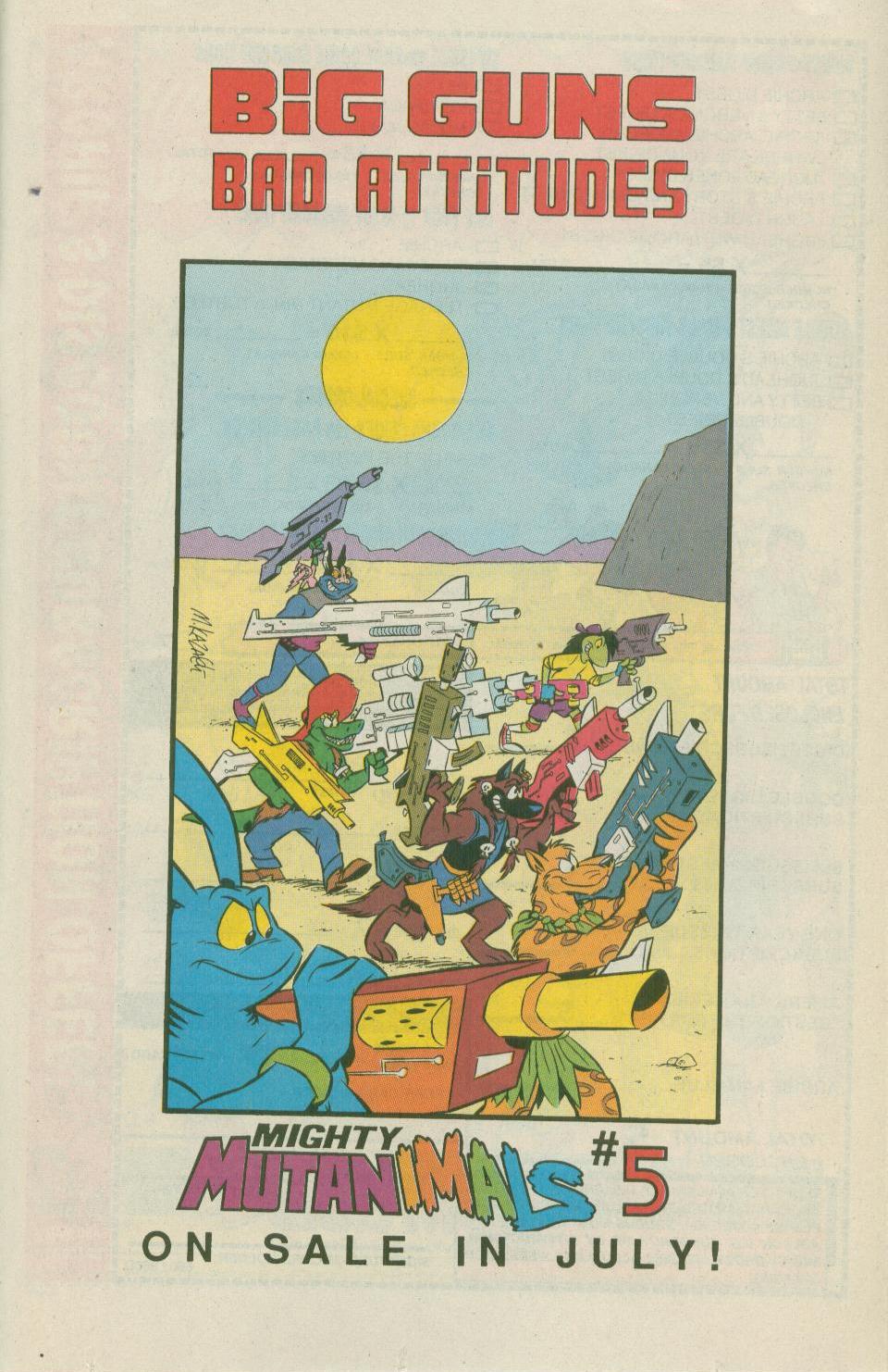 Read online Teenage Mutant Ninja Turtles Adventures (1989) comic -  Issue # _Special 2 - 61
