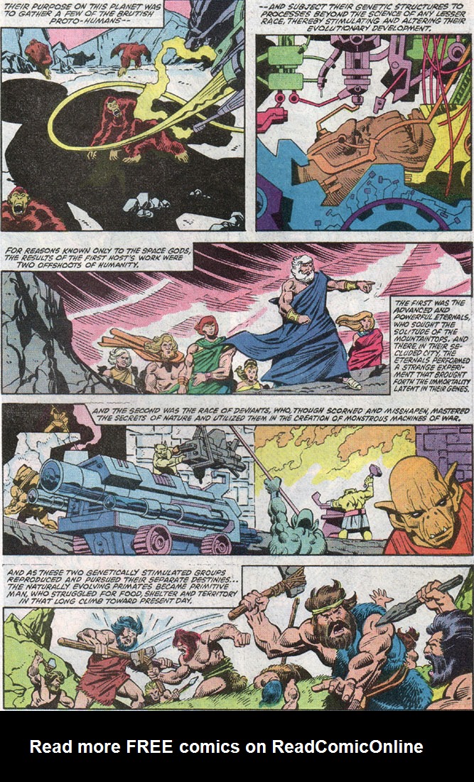 Read online Eternals (1985) comic -  Issue #1 - 36