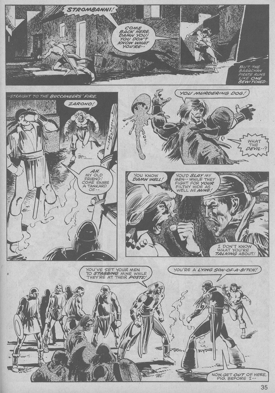 Read online The Savage Sword Of Conan comic -  Issue #48 - 35