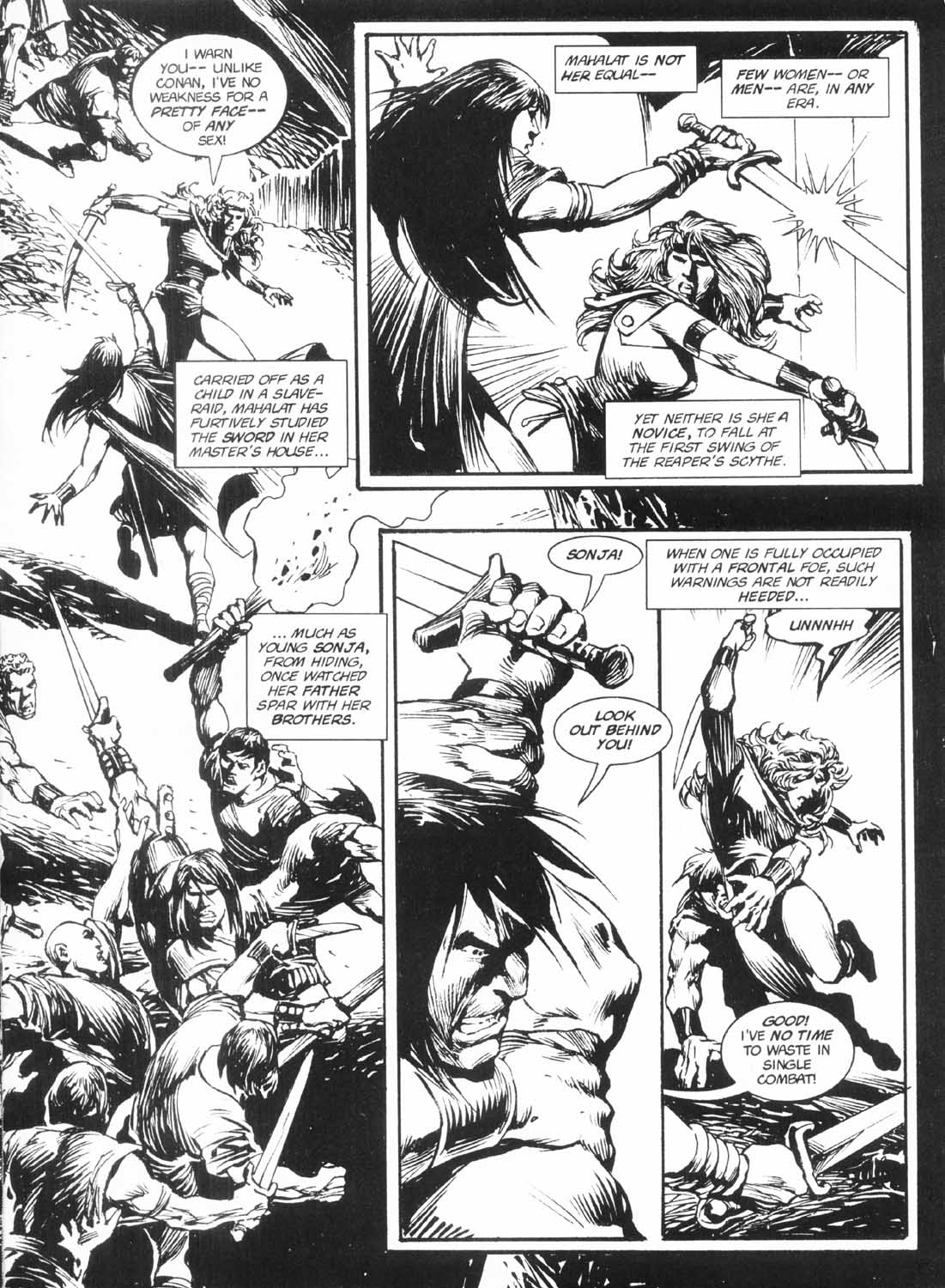 Read online The Savage Sword Of Conan comic -  Issue #229 - 19