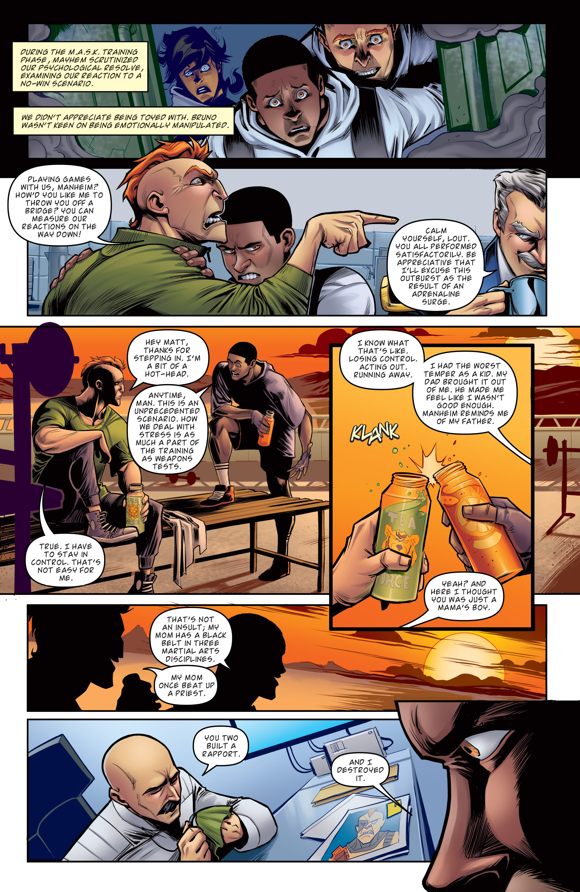 Read online M.A.S.K.: Mobile Armored Strike Kommand comic -  Issue #6 - 21