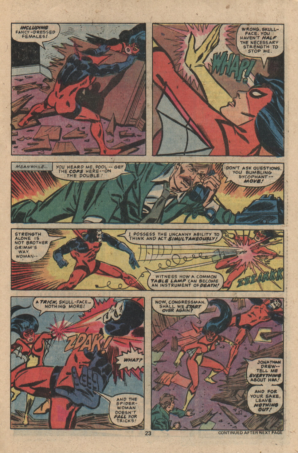 Read online Spider-Woman (1978) comic -  Issue #3 - 14