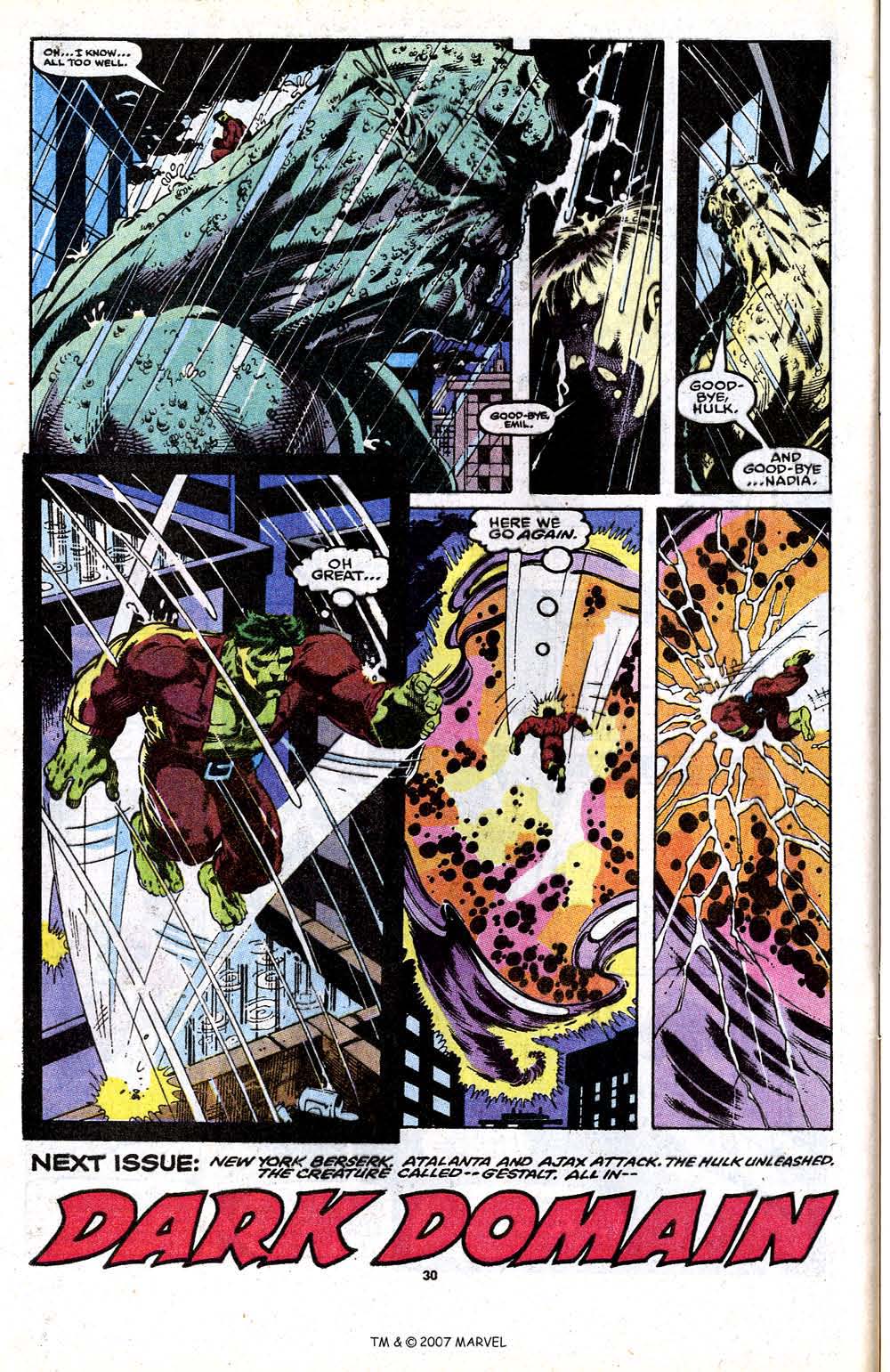 Read online The Incredible Hulk (1968) comic -  Issue #384 - 32