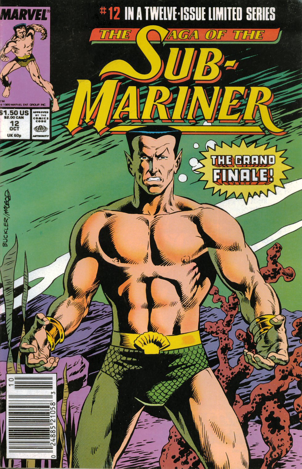Read online Saga of the Sub-Mariner comic -  Issue #12 - 1