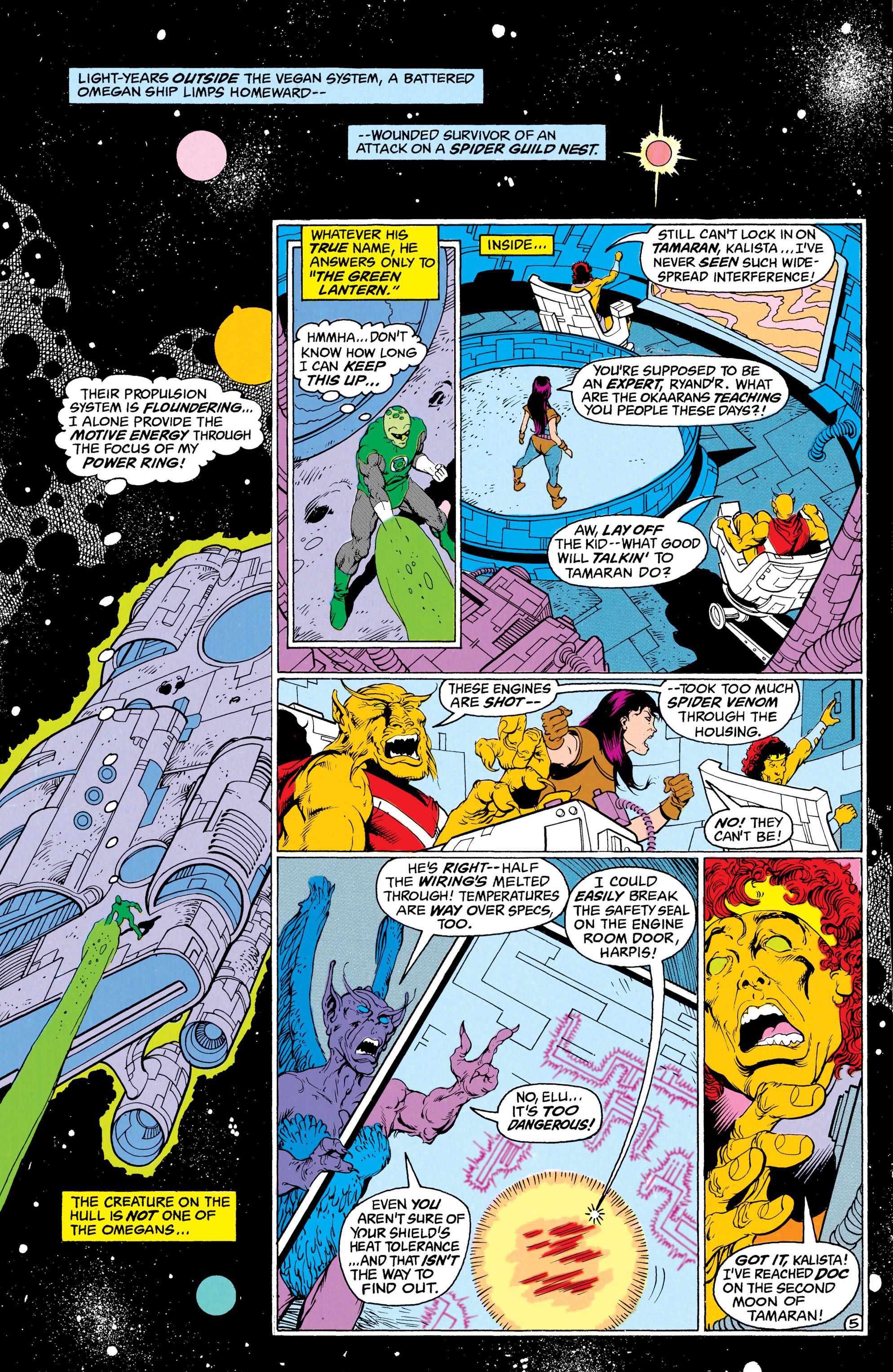 Read online The Omega Men (1983) comic -  Issue #26 - 6