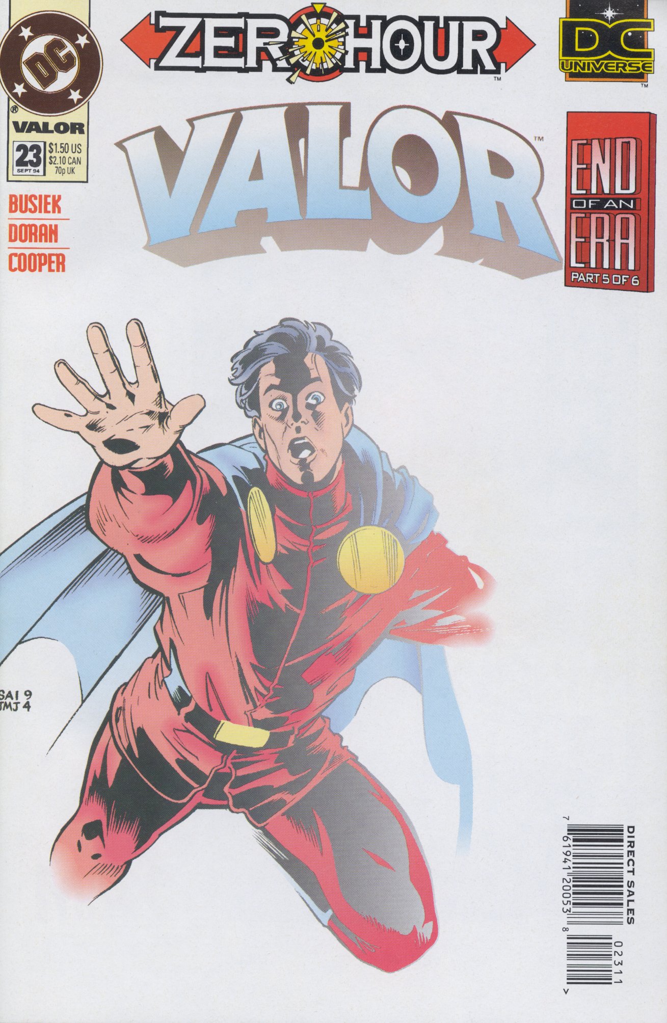 Valor (1992) issue 23 - Page 1