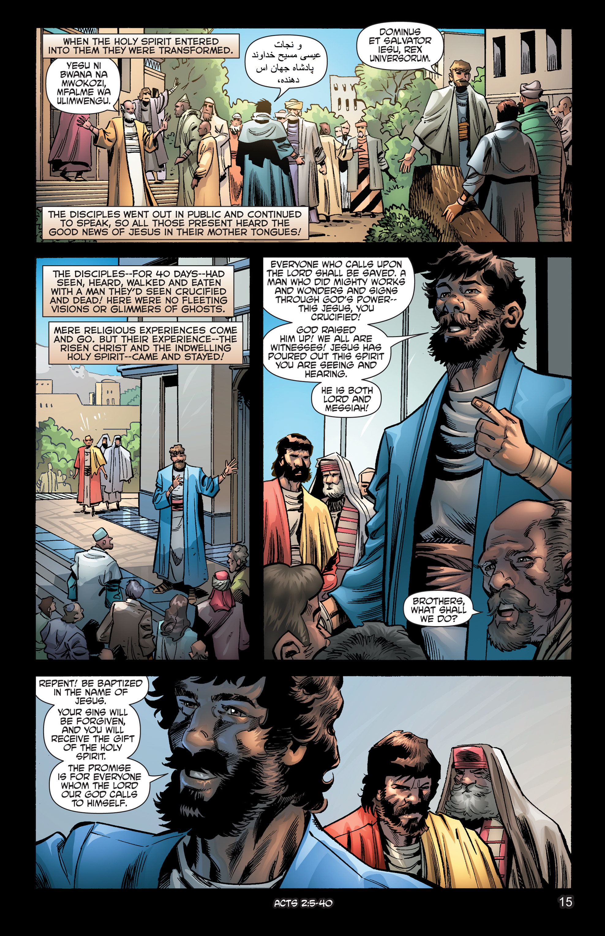 Read online The Kingstone Bible comic -  Issue #10 - 20