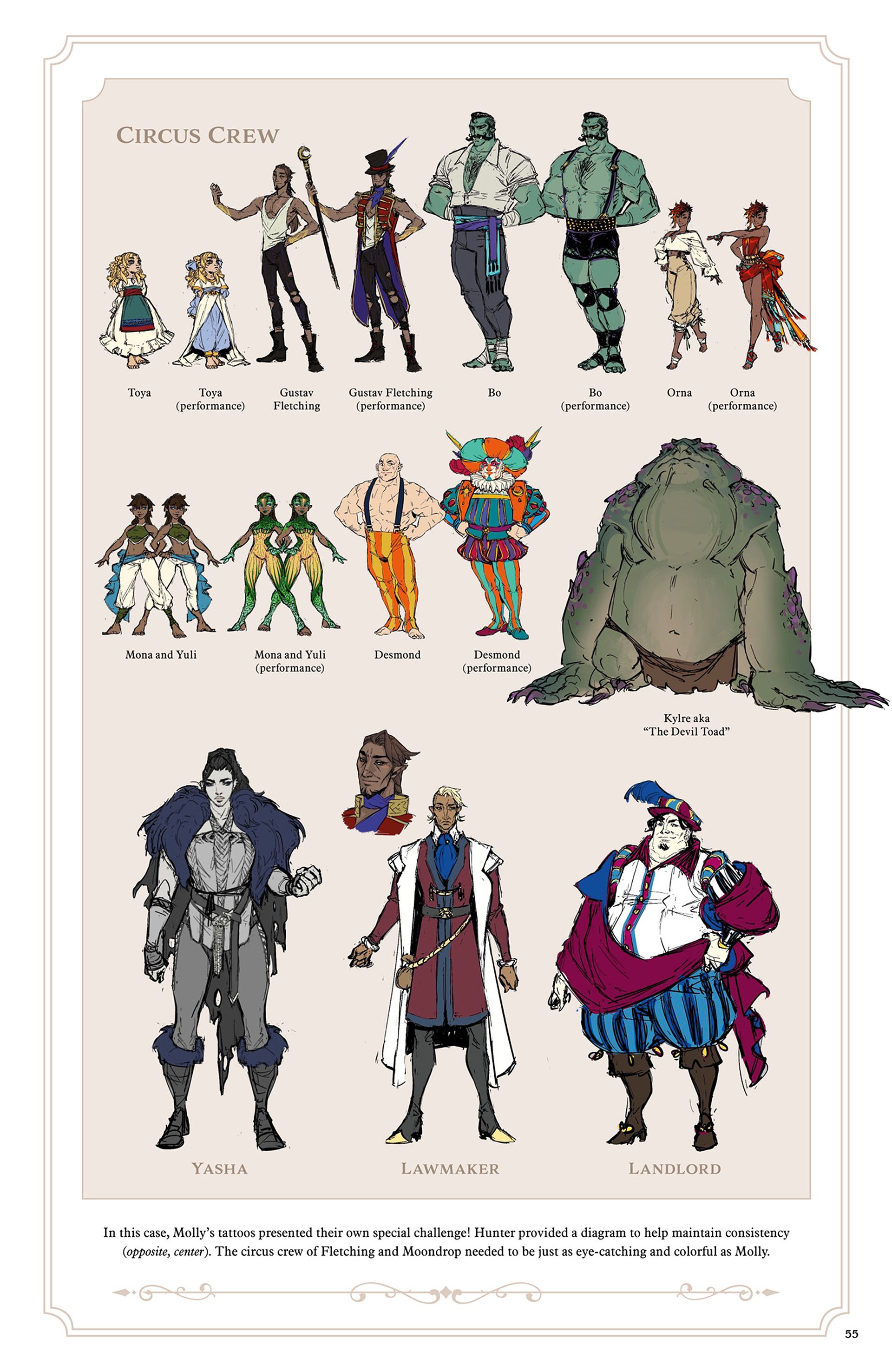 Read online Critical Role: The Mighty Nein Origins - Mollymauk Tealeaf comic -  Issue # Full - 57