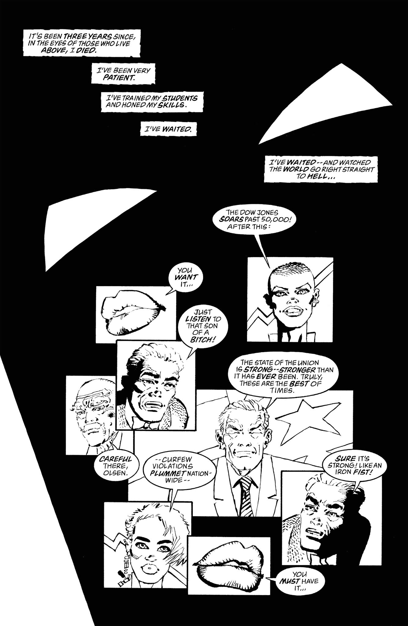 Read online Batman Noir: The Dark Knight Strikes Again comic -  Issue # TPB (Part 1) - 9
