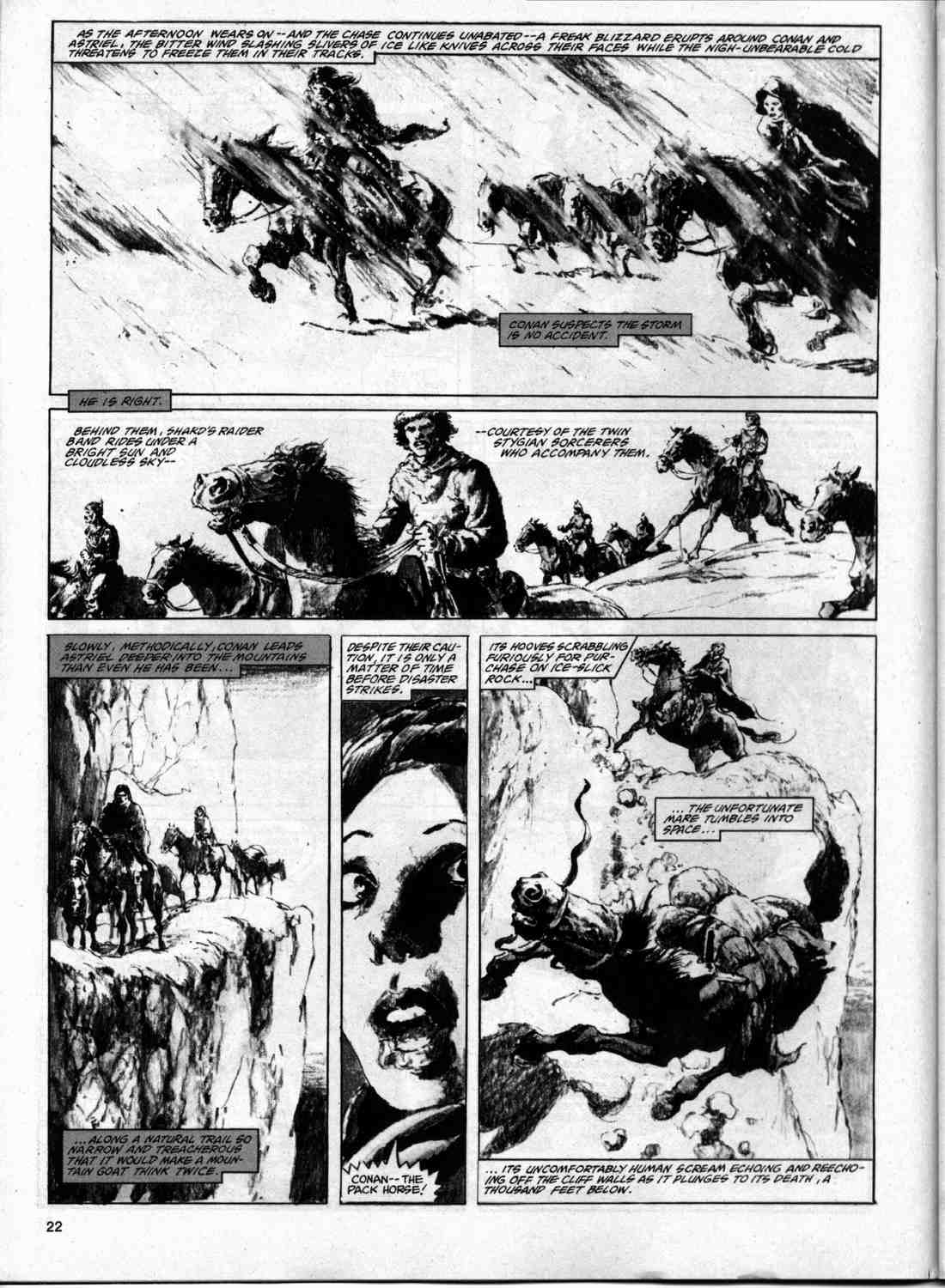 Read online The Savage Sword Of Conan comic -  Issue #74 - 21