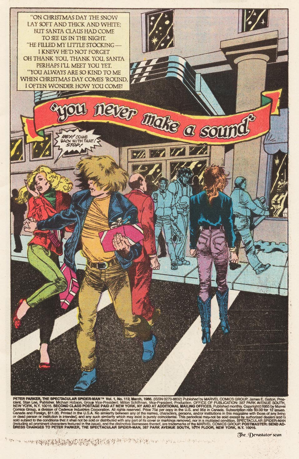 Read online The Spectacular Spider-Man (1976) comic -  Issue #112 - 2