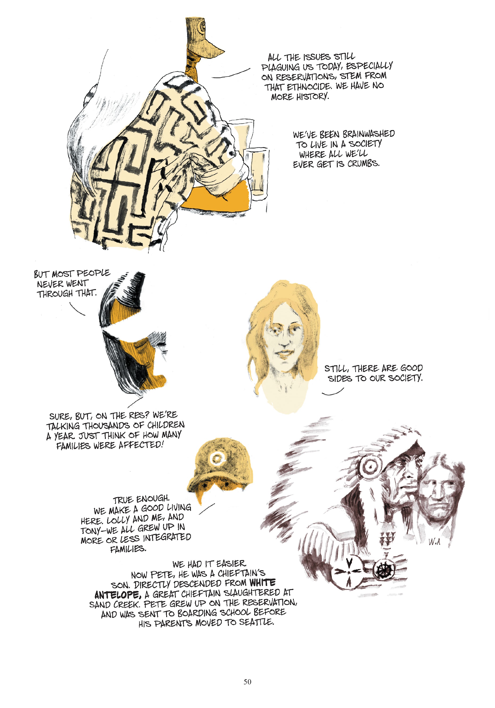 Read online Redbone: The True Story of A Native American Rock Band comic -  Issue # TPB - 44