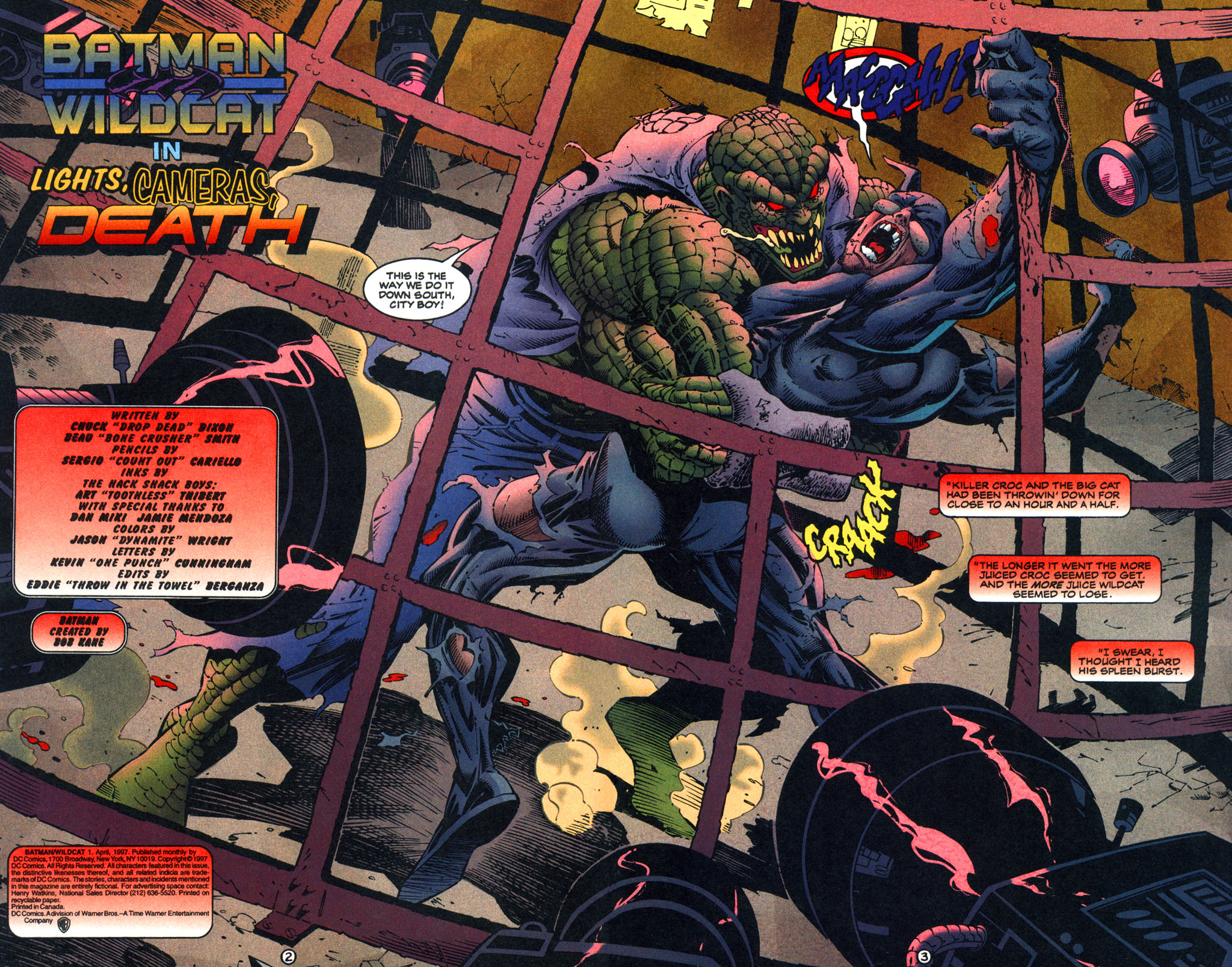 Read online Batman/Wildcat comic -  Issue #1 - 3