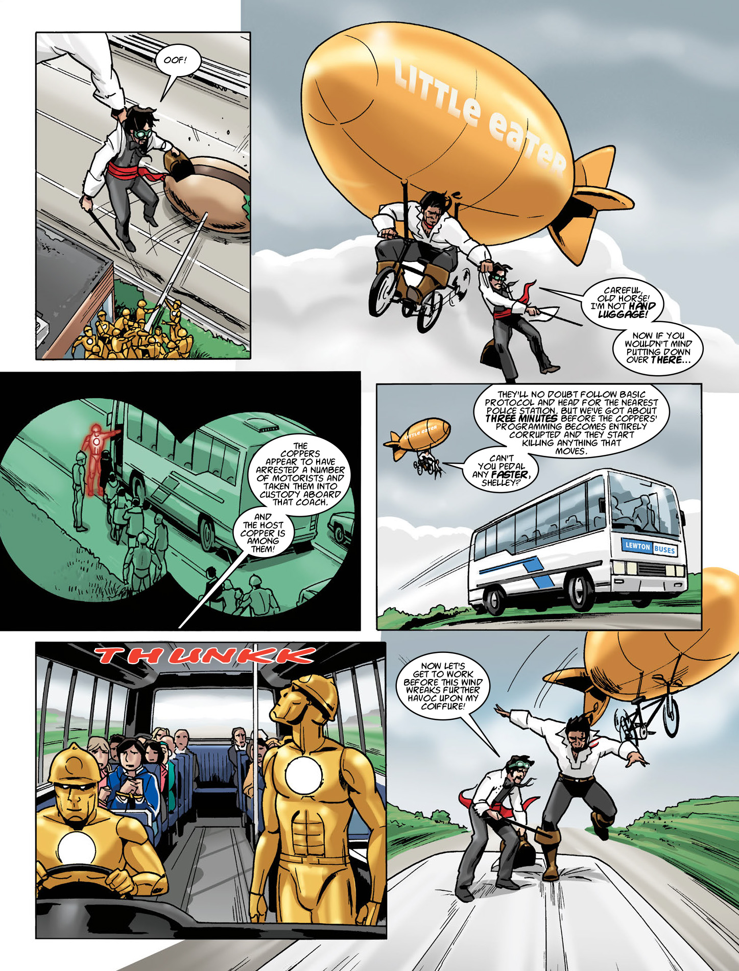 Read online Dandridge: Return of the Chap comic -  Issue # TPB - 105