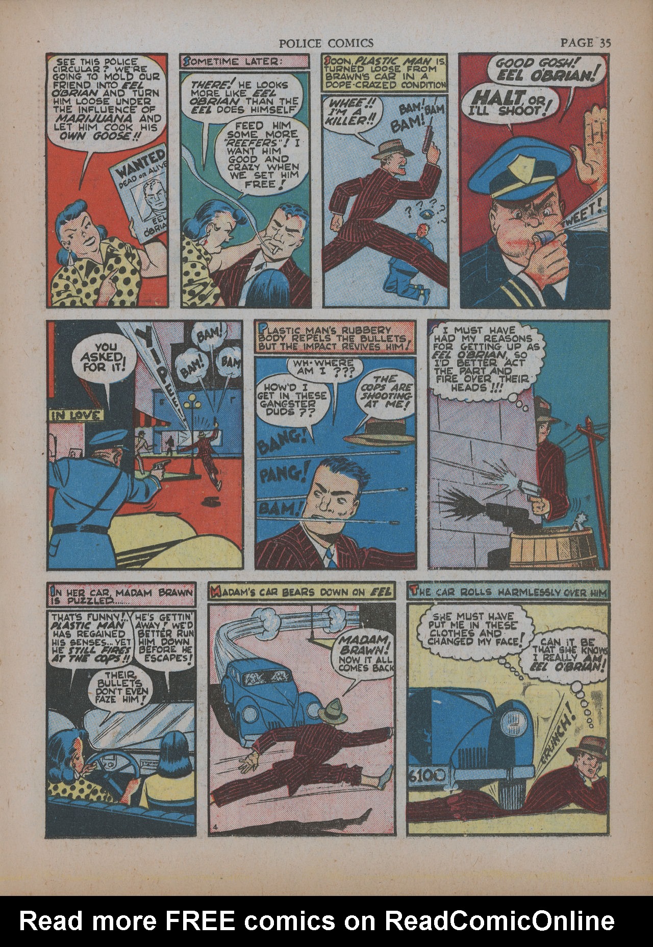 Read online Police Comics comic -  Issue #5 - 39