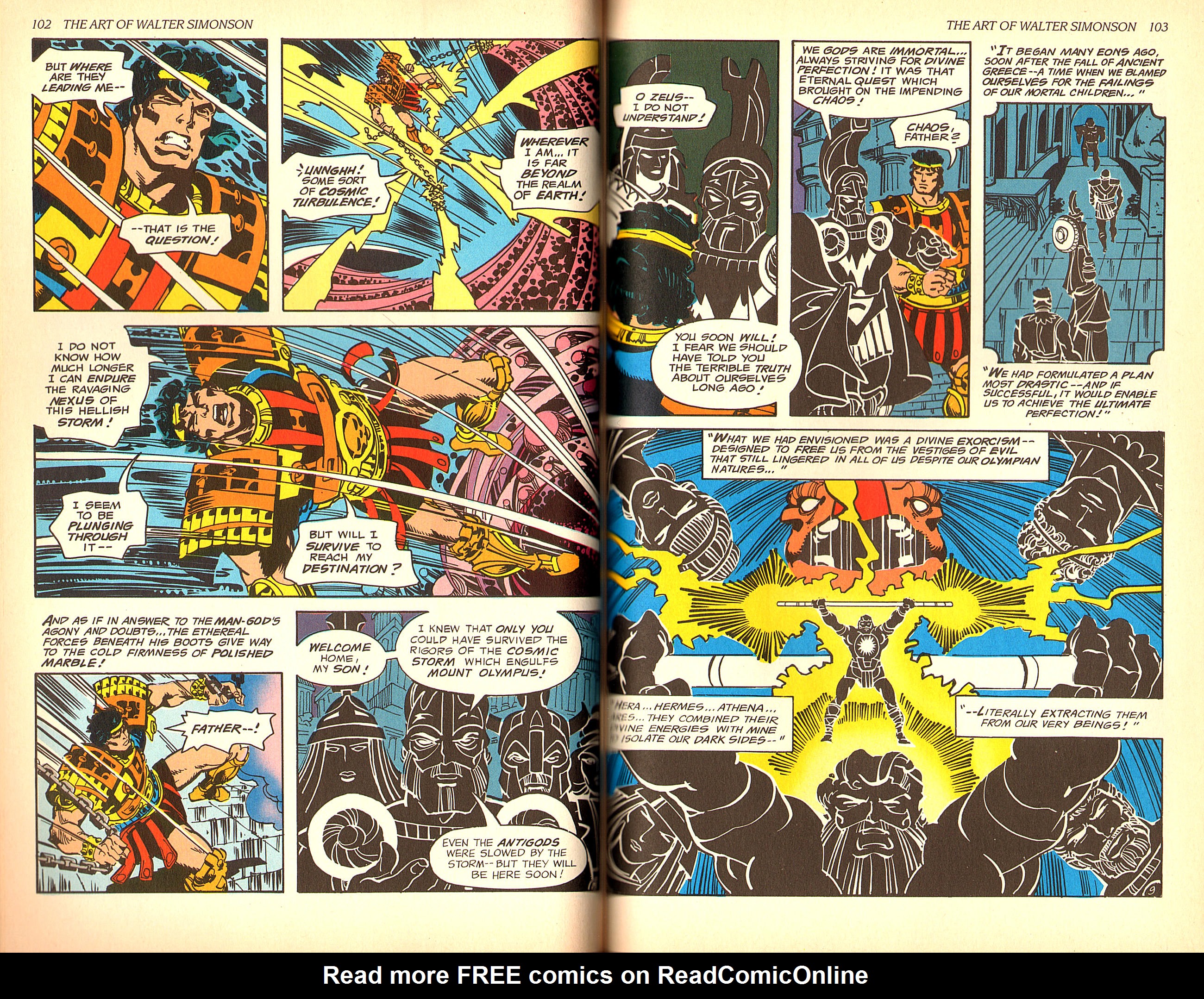 Read online The Art of Walter Simonson comic -  Issue # TPB - 53