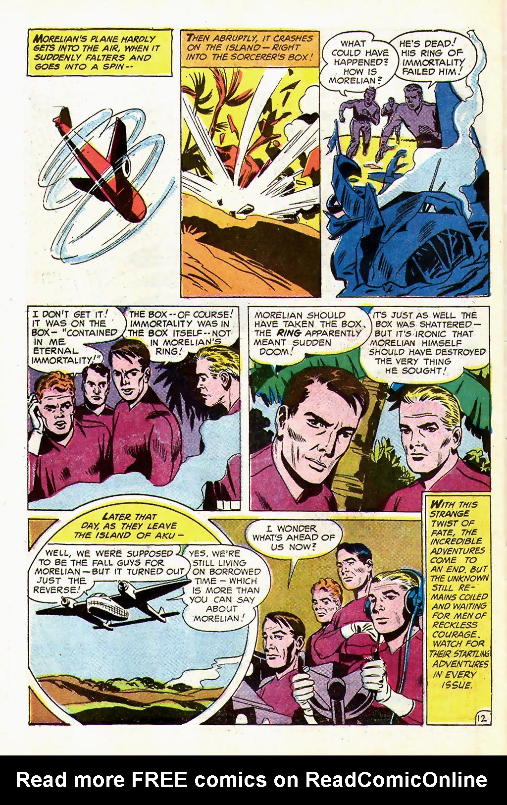 Read online Challengers of the Unknown (1958) comic -  Issue #65 - 34