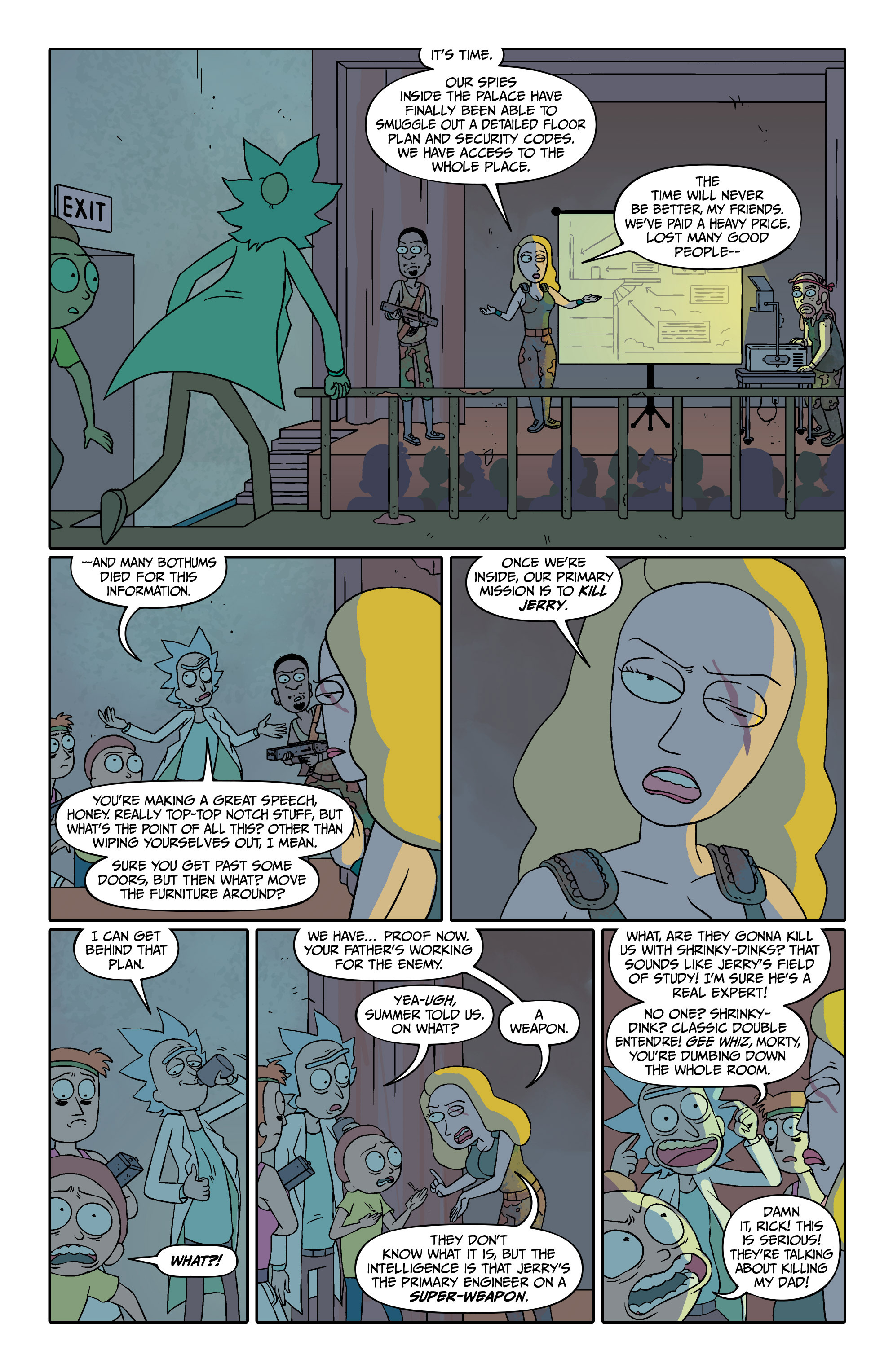 Read online Rick and Morty comic -  Issue #13 - 14