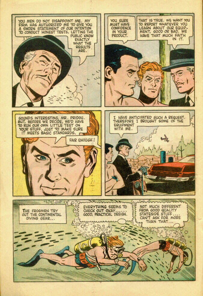 Read online The Frogmen comic -  Issue #5 - 6