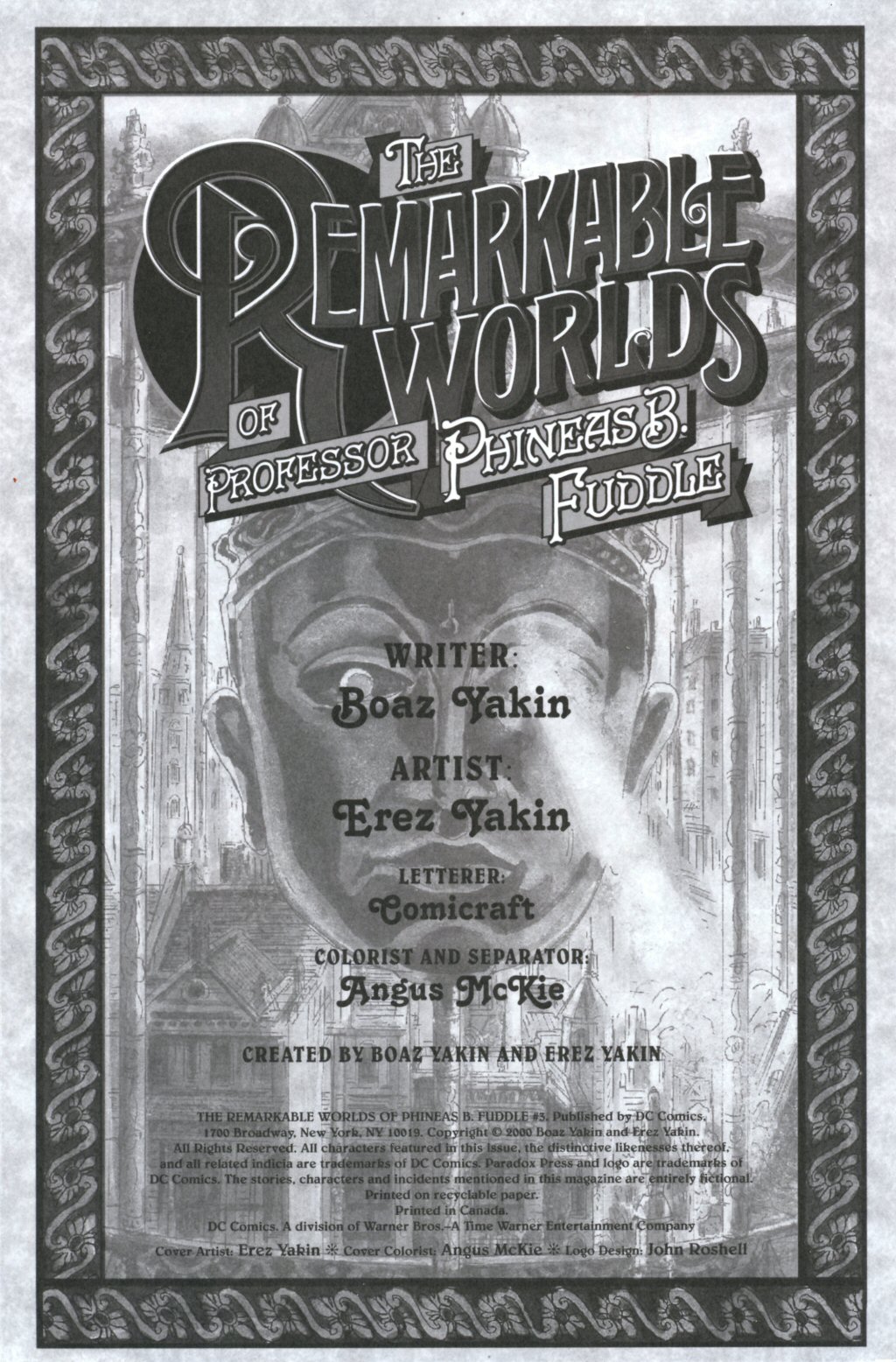 Read online The Remarkable Worlds of Professor Phineas B. Fuddle comic -  Issue #3 - 2