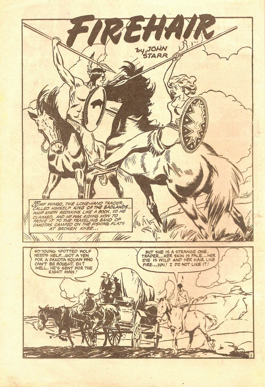 Read online Firehair (1951) comic -  Issue #12 - 2