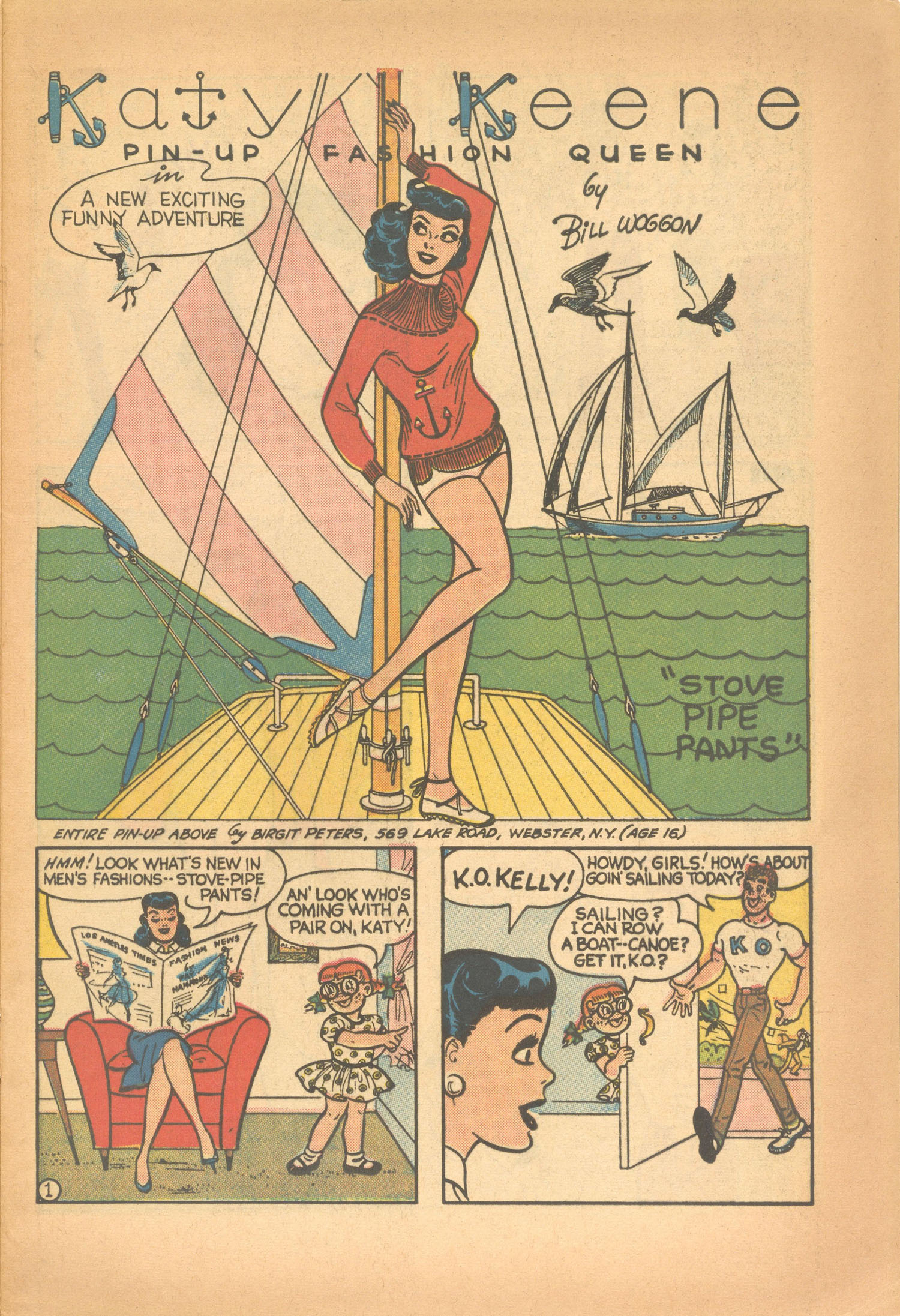 Read online Katy Keene (1949) comic -  Issue #49 - 13