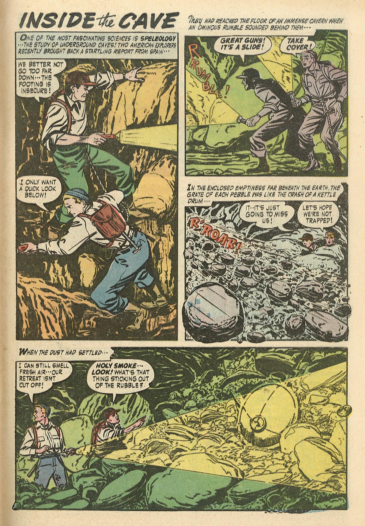 Read online Adventures Into The Unknown comic -  Issue #136 - 31