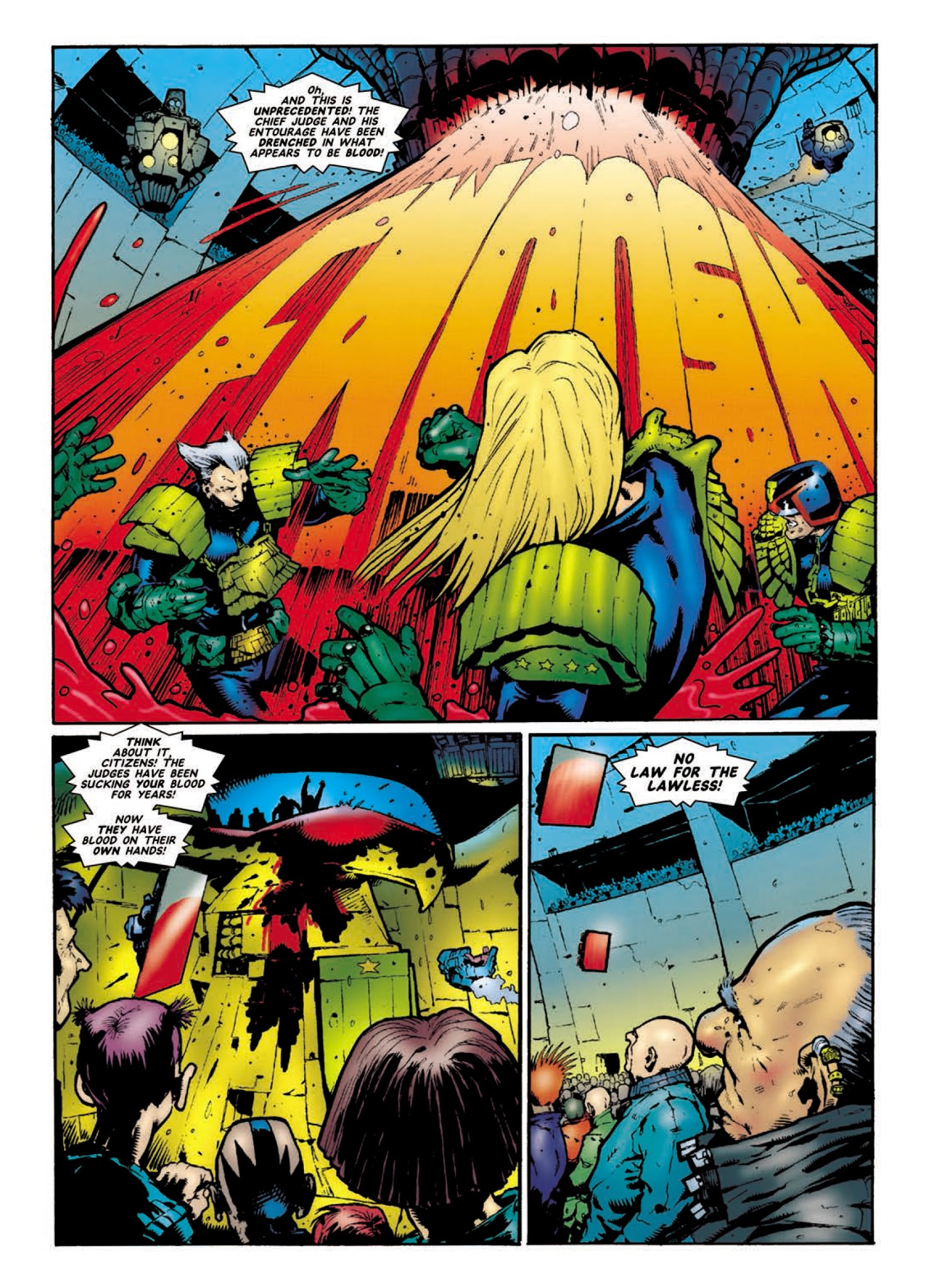 Read online Judge Anderson: The Psi Files comic -  Issue # TPB 3 - 250