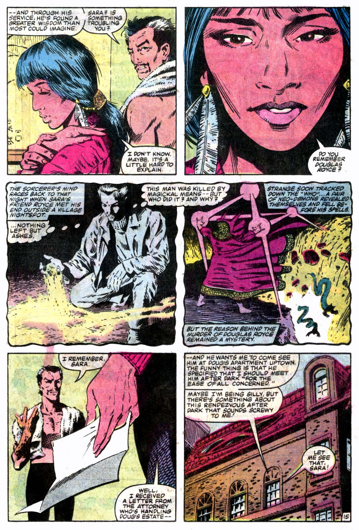 Read online Doctor Strange (1974) comic -  Issue #58 - 16
