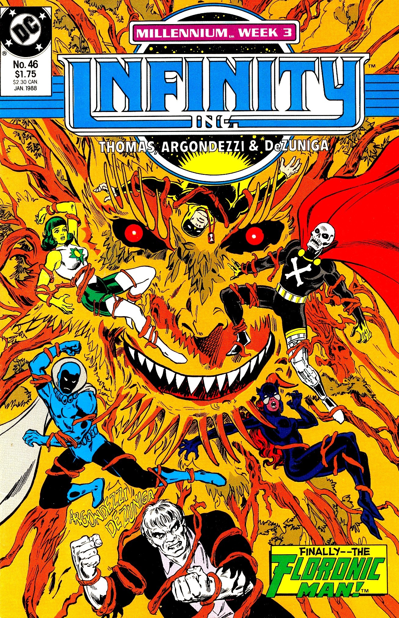 Read online Infinity Inc. (1984) comic -  Issue #46 - 1