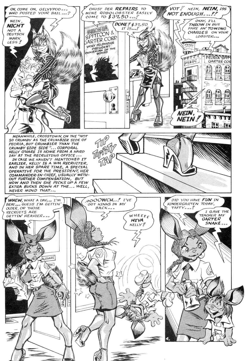 Read online Army  Surplus Komikz Featuring: Cutey Bunny comic -  Issue #4 - 6