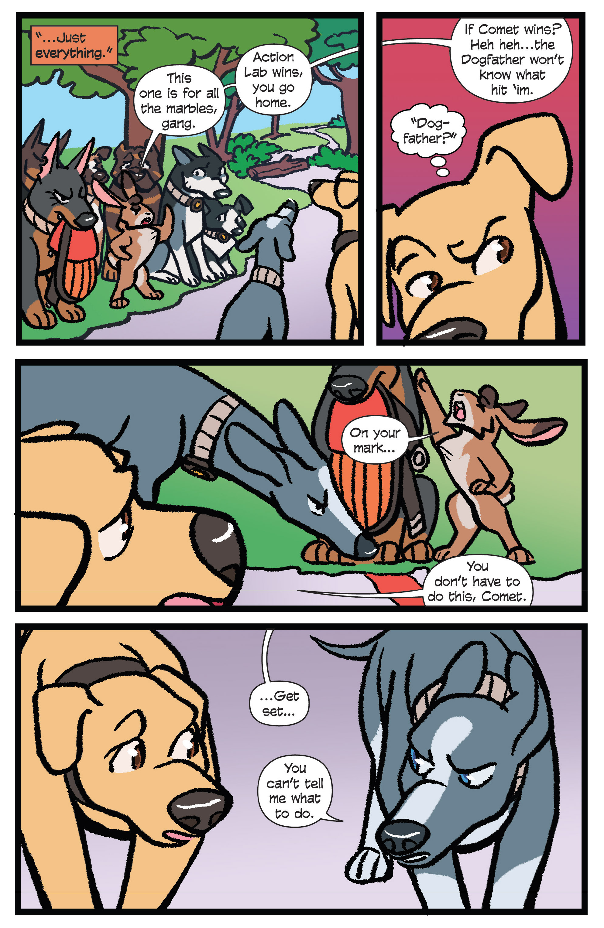 Read online Action Lab, Dog of Wonder comic -  Issue #5 - 12