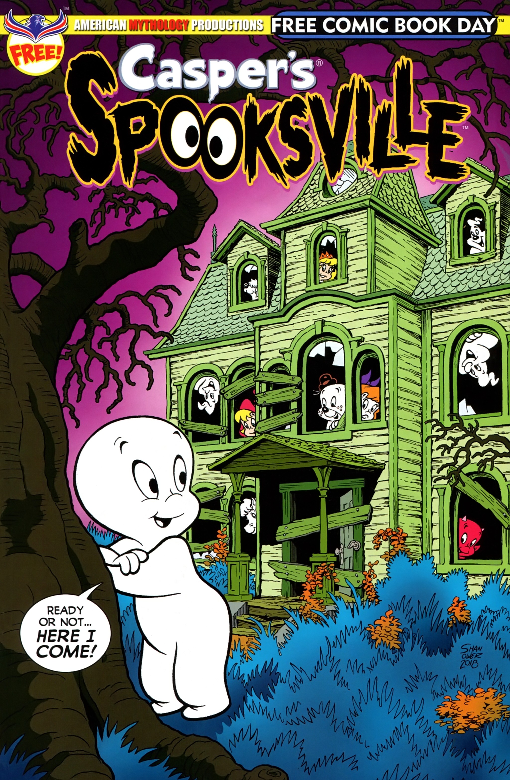 Read online Free Comic Book Day 2019 comic -  Issue # Casper's Spooksville - 1