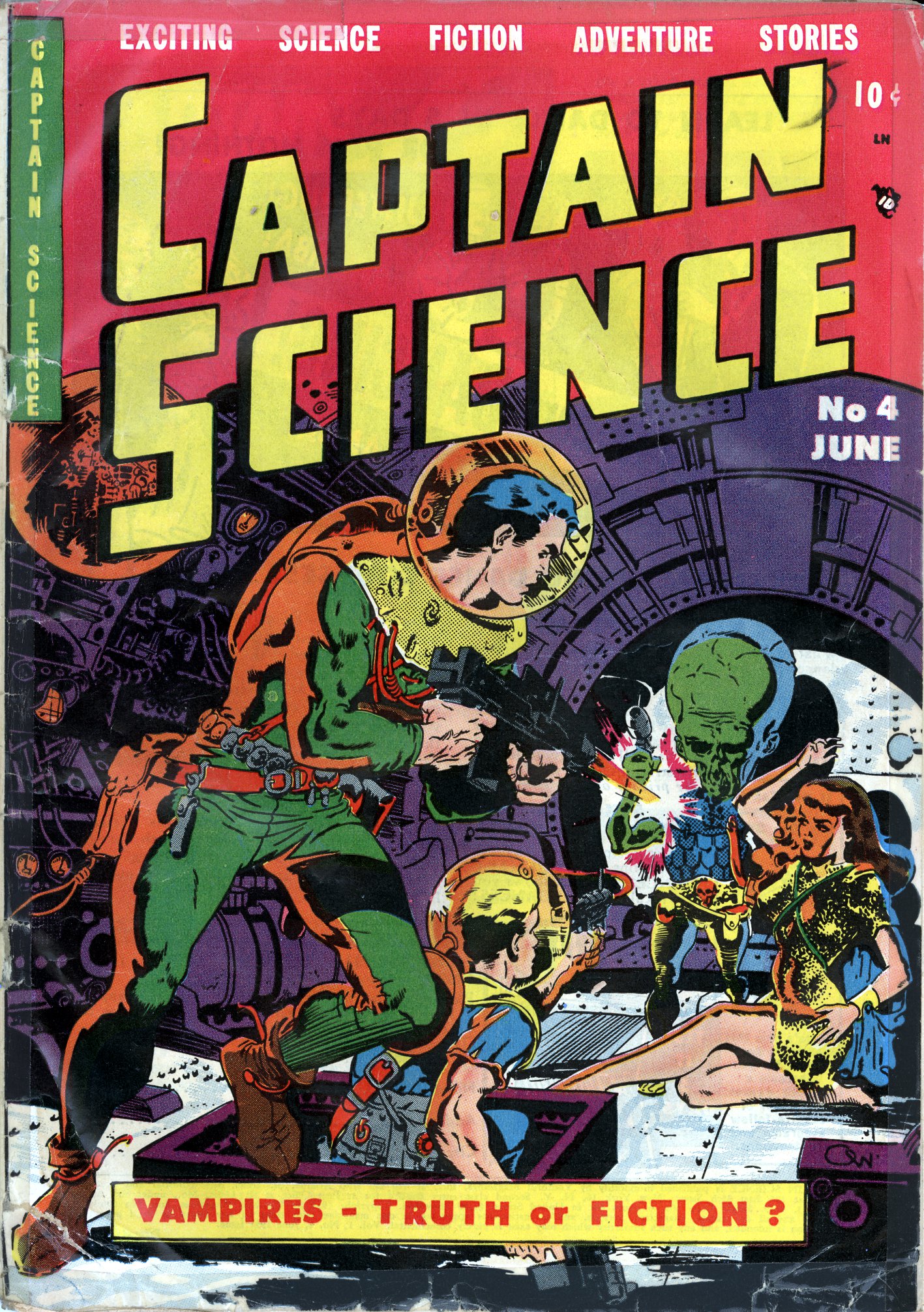 Read online Captain Science comic -  Issue #4 - 1
