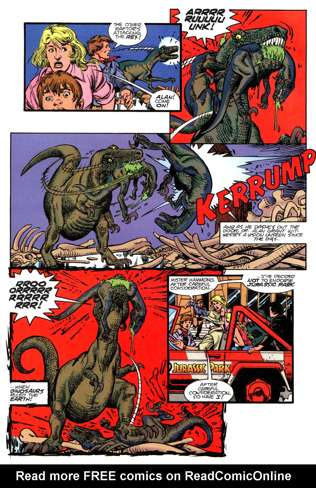 Read online Jurassic Park (1993) comic -  Issue #4 - 30