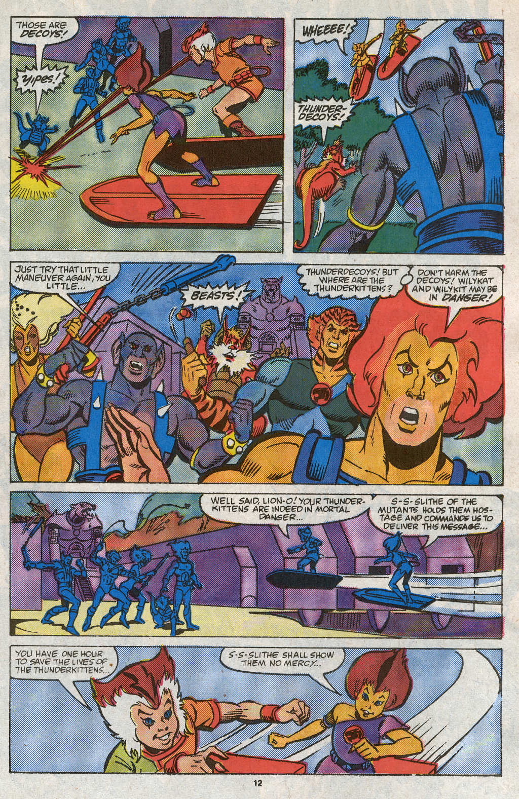 Read online ThunderCats (1985) comic -  Issue #22 - 17