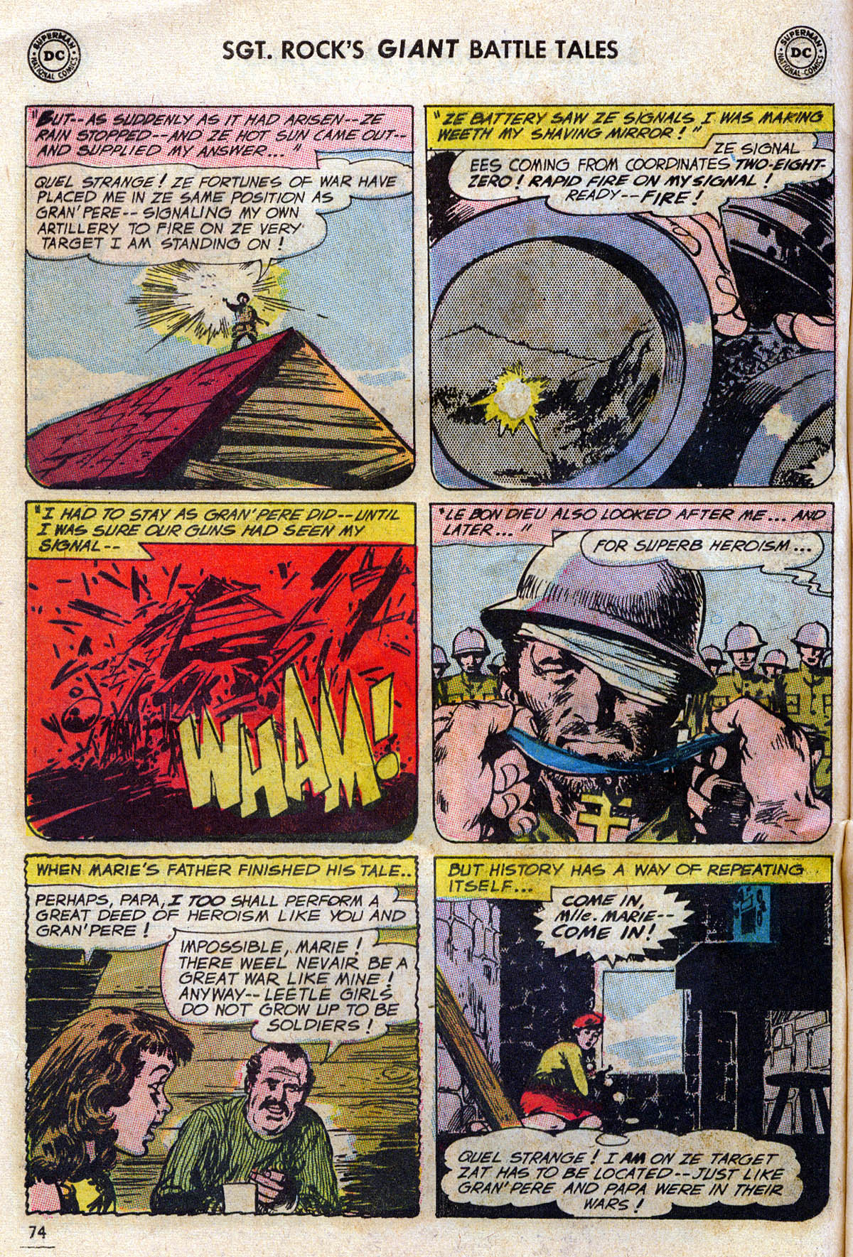 Read online Our Army at War (1952) comic -  Issue #164 - 75