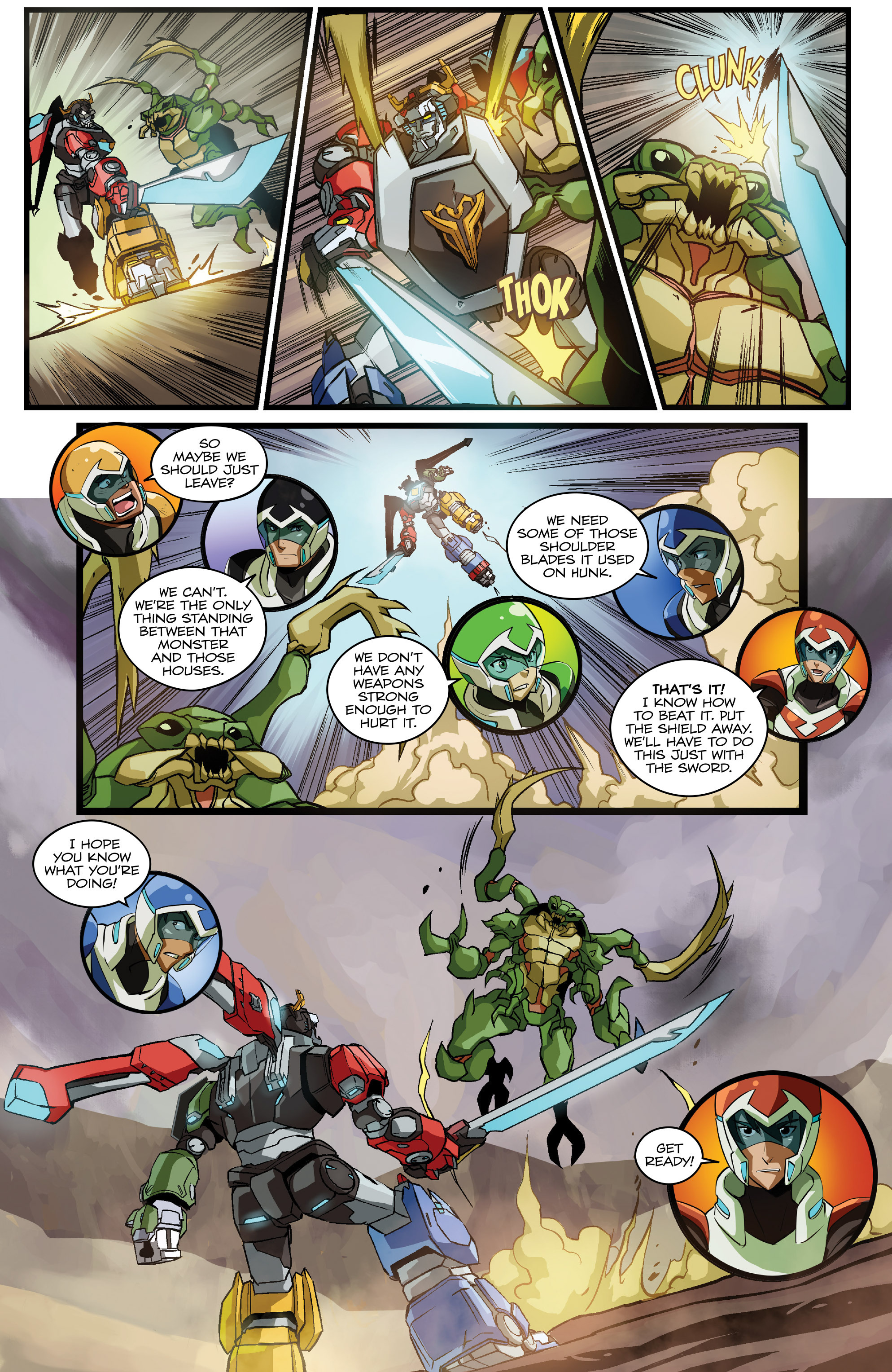 Read online Voltron: Legendary Defender comic -  Issue #1 - 23