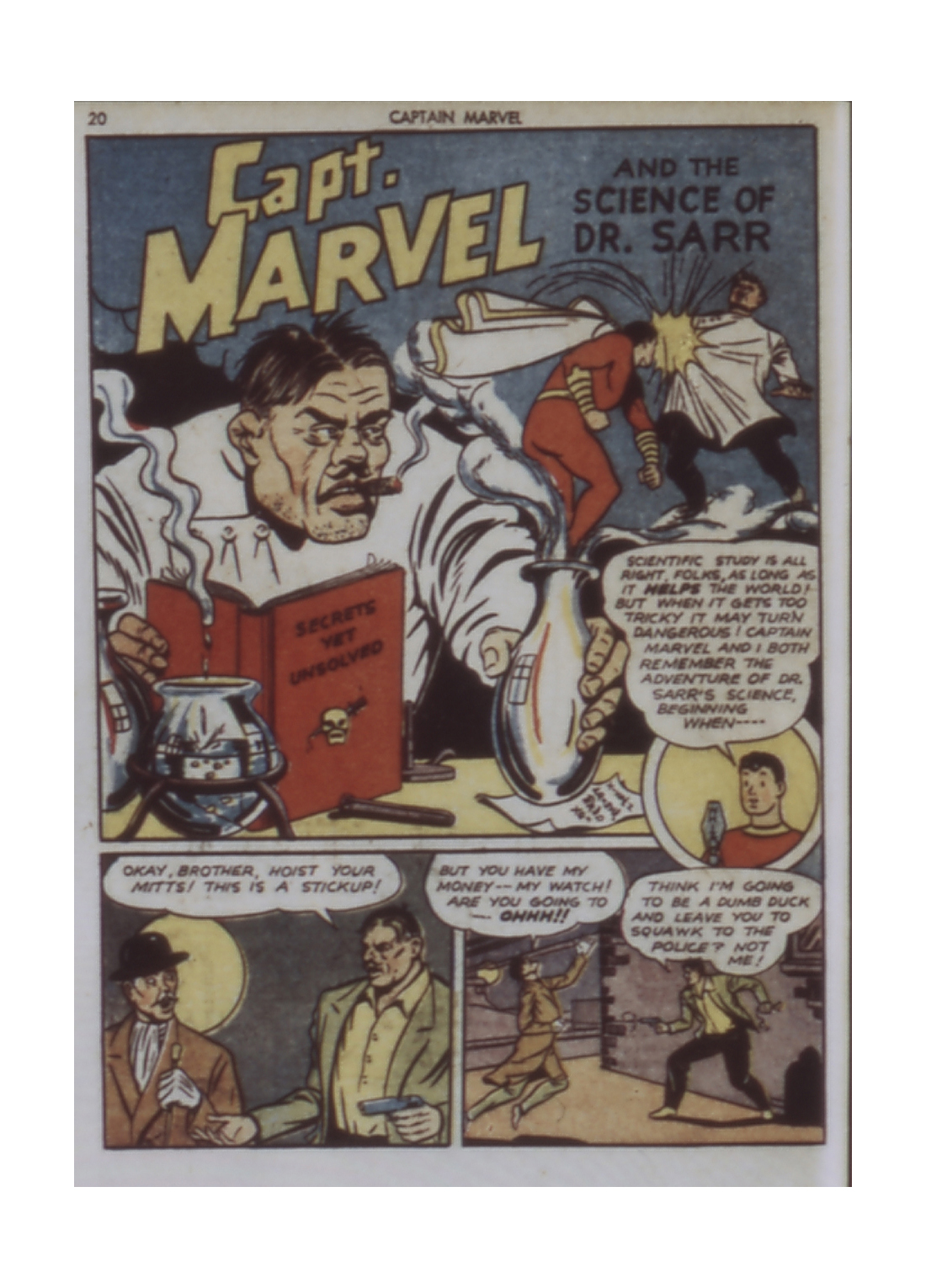Read online Captain Marvel Adventures comic -  Issue #7 - 20