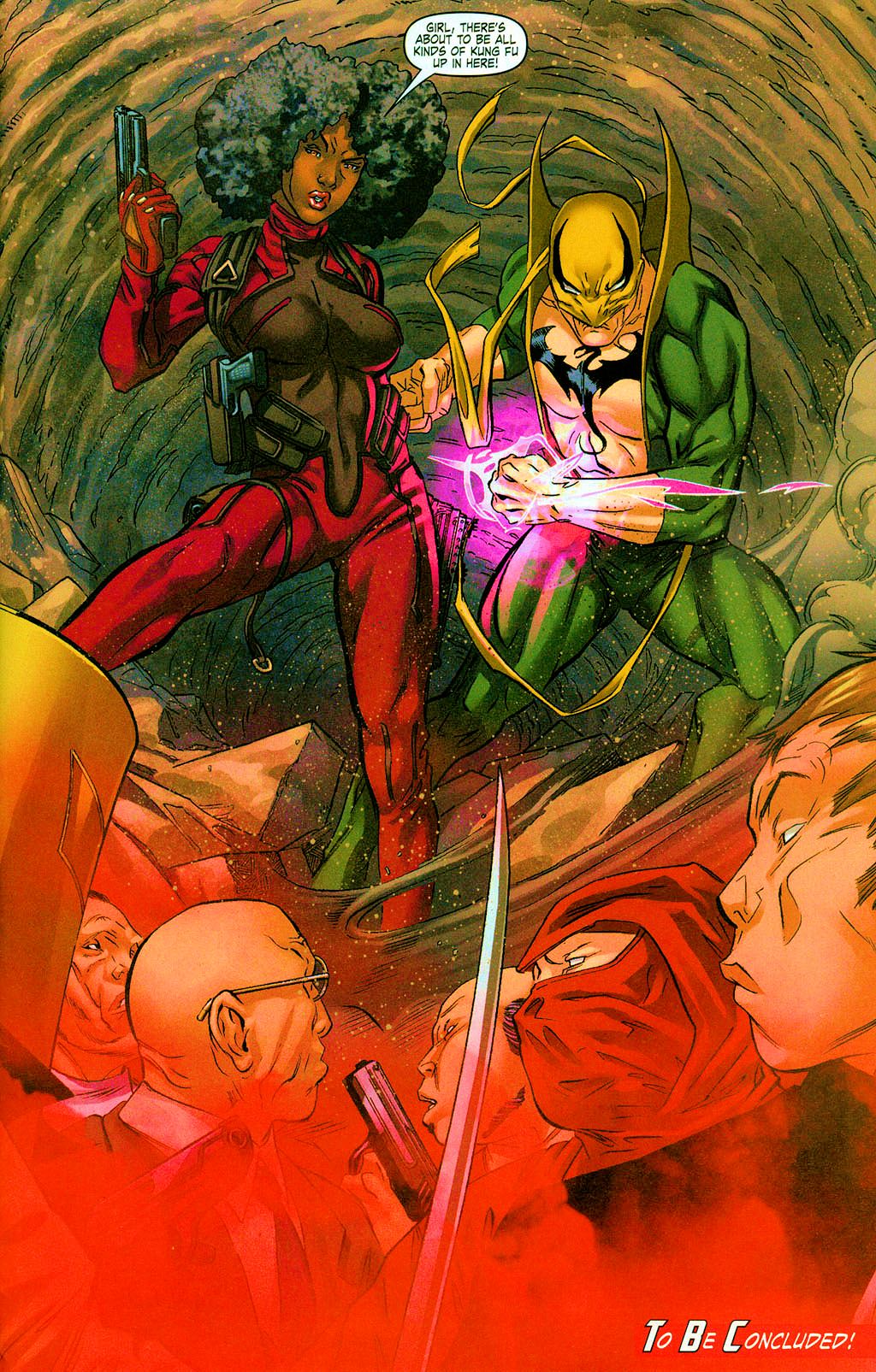 Read online Daughters of the Dragon comic -  Issue #5 - 24