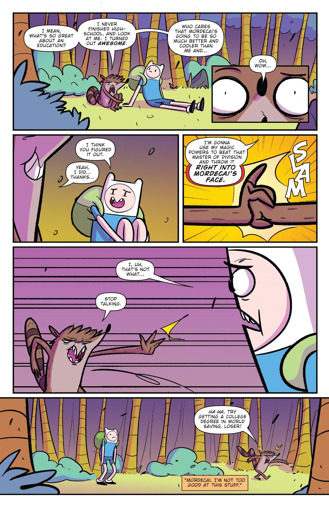 Read online Adventure Time/Regular Show comic -  Issue #5 - 13